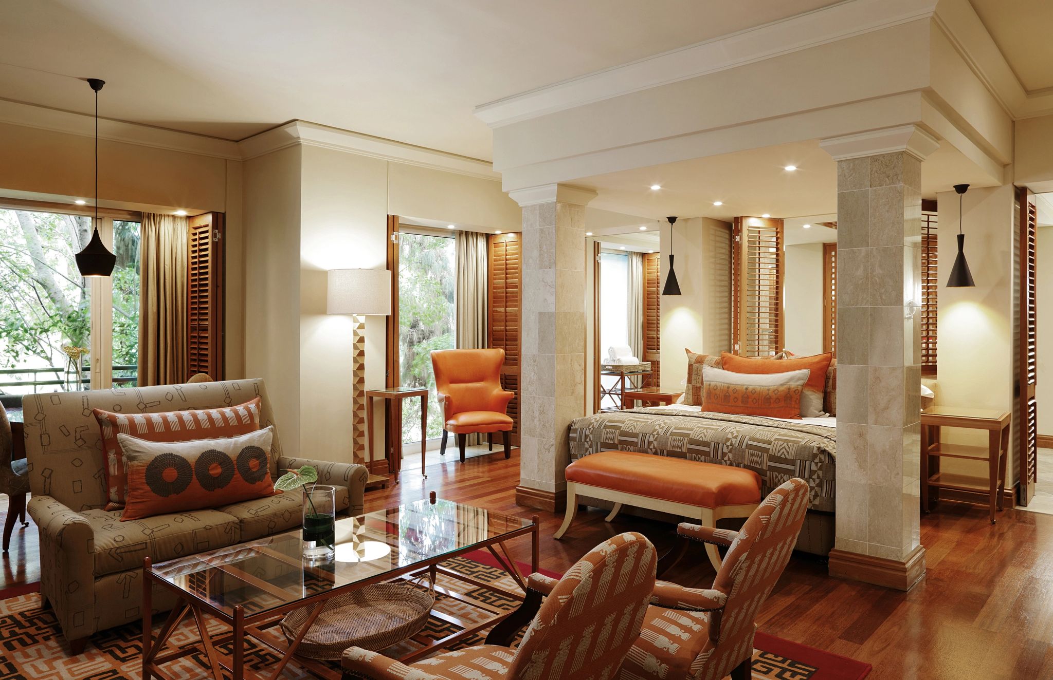 suite luxo - suite vip - sala de estar