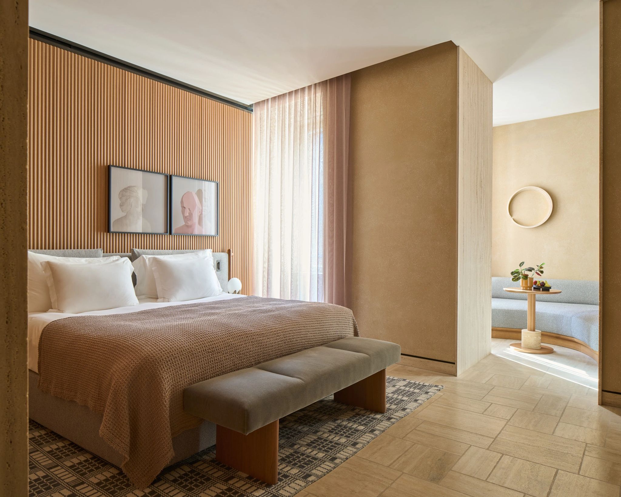 Superior Deluxe quarto do hotel - cama king-size - decoracao premium