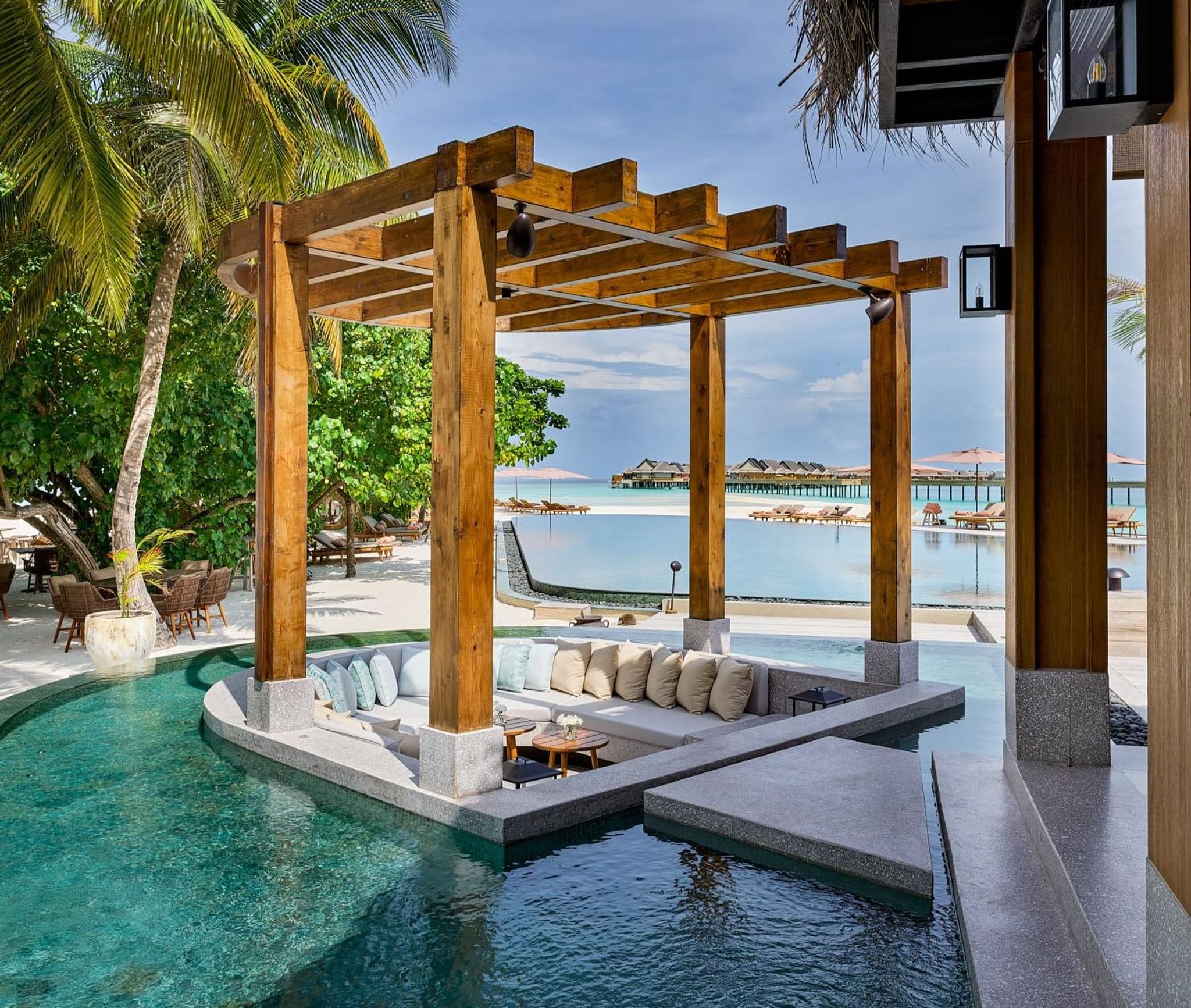 lounge beira piscina - piscina ao ar livre - mura bar - bar beira piscina