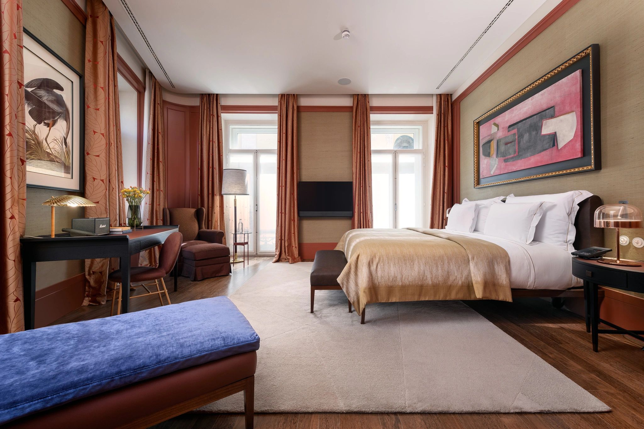 Suite Chiado cama king-size – suite master – decoracao premium