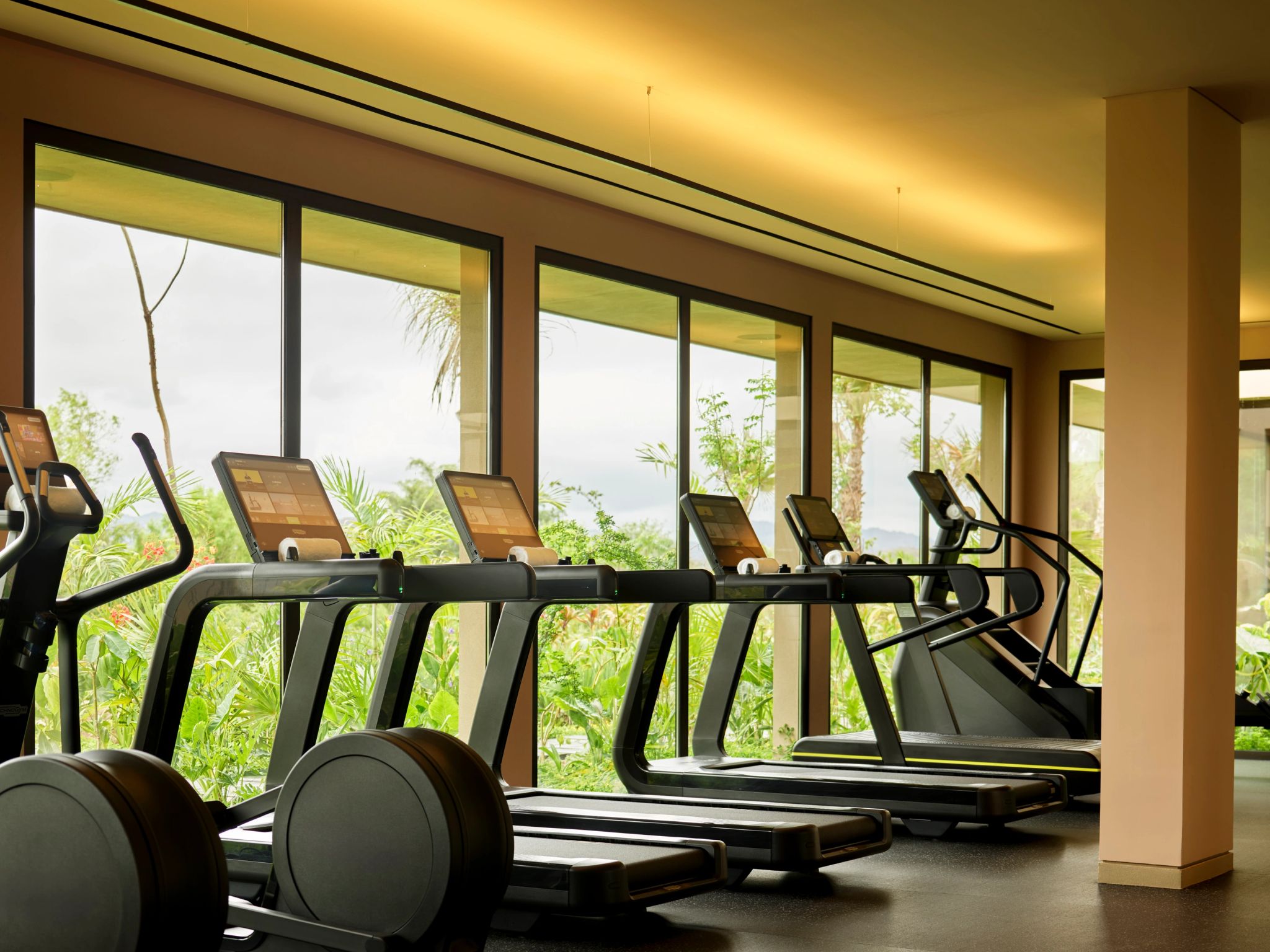 Academia academia asaya spa rosewood-fitness center de luxo-equipamentos de ponta