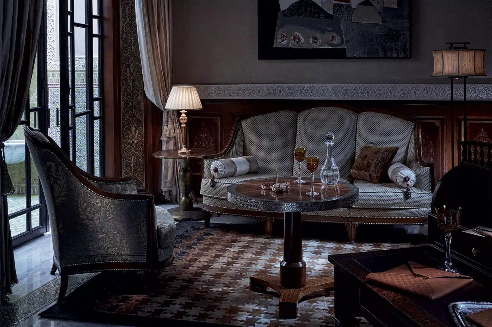  sala estar premier - living premier riad - area estar marrakech