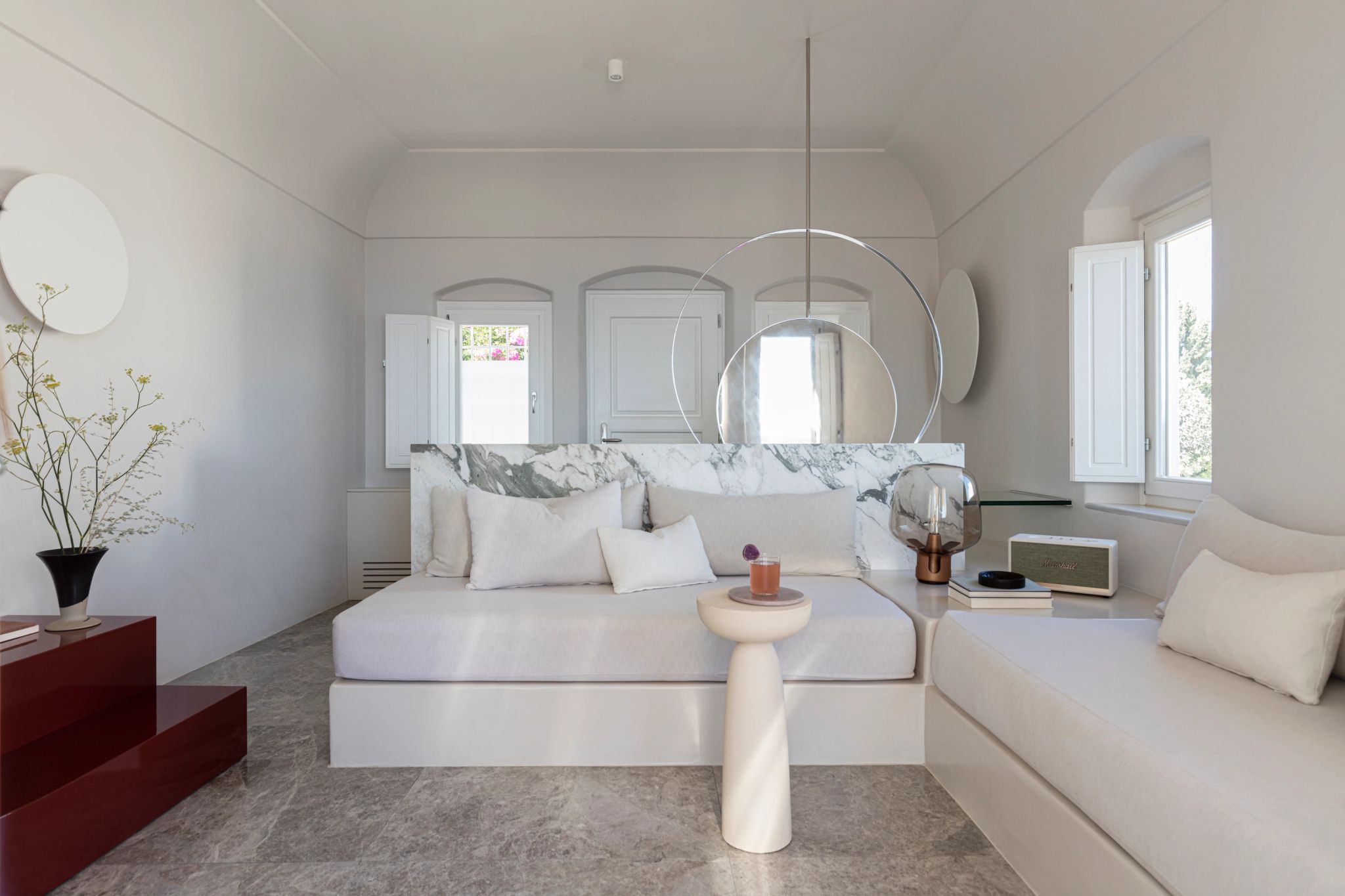 Presidential Suite Plunge Pool sala de estar - suite espaçosa - suite com sala