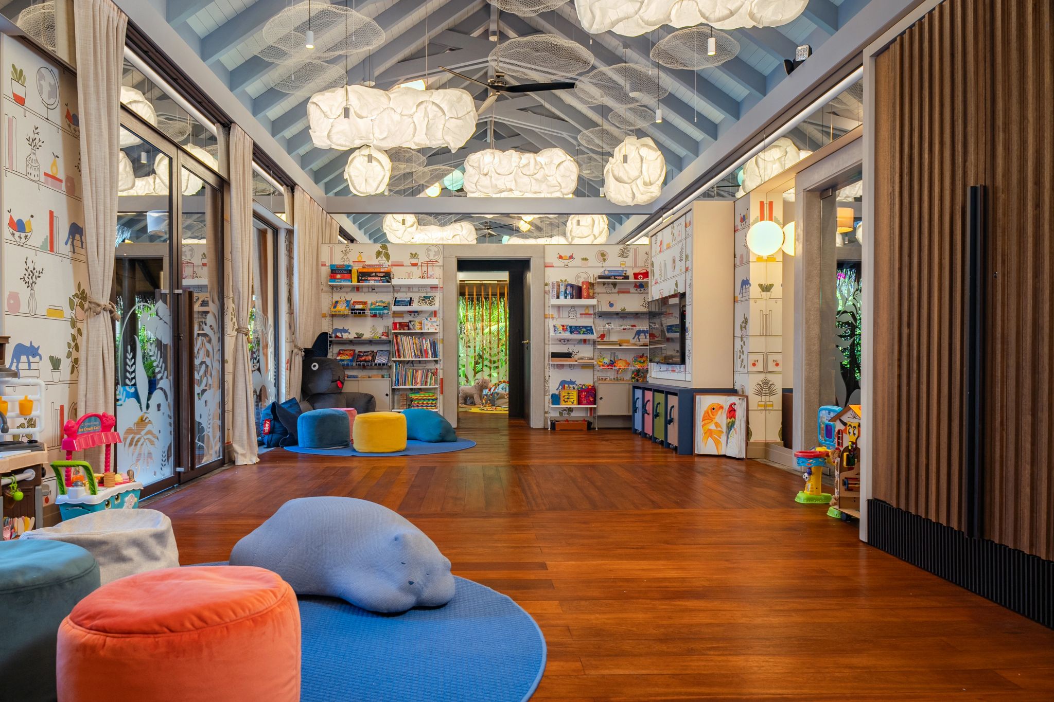 espaço kids – kids club – sala de briquedos – viagem com crianças