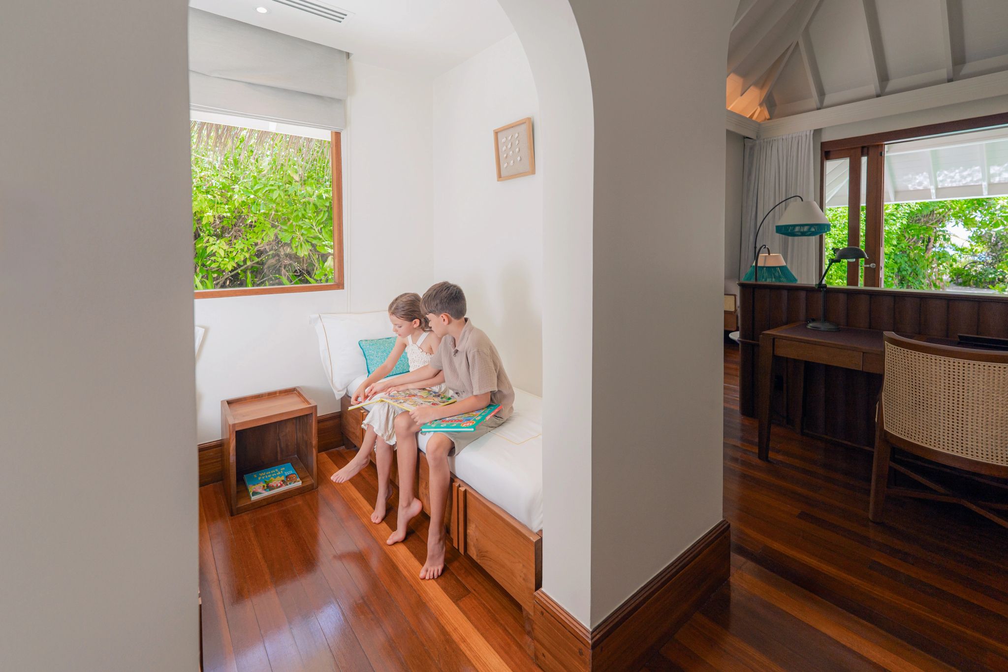 One Bedroom Family Beach Pool Villa quarto infantil - quarto para crianças - vila para familia