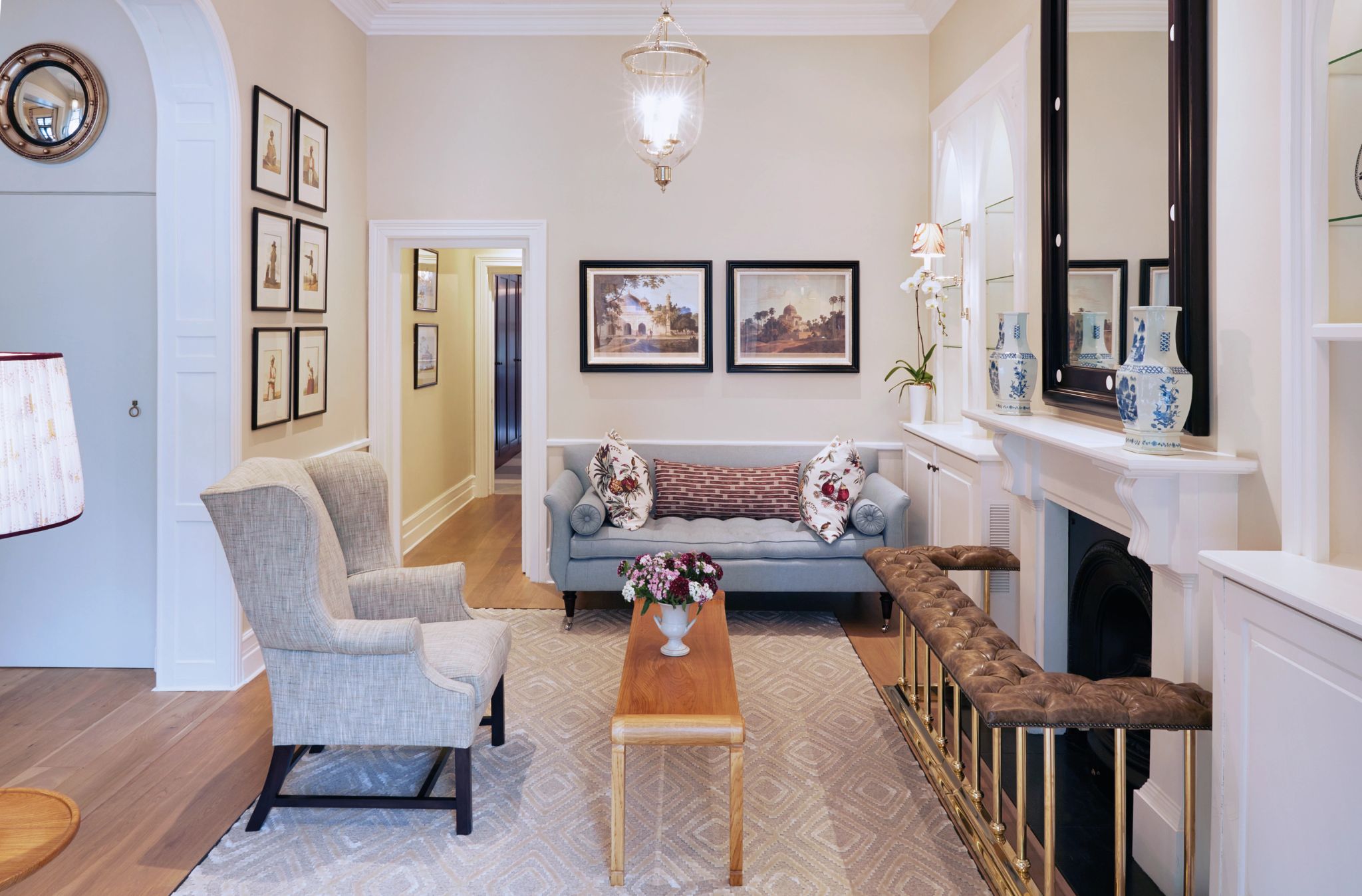 Honeysuckle Suite decoracao com arte – suite premium –sala de estar