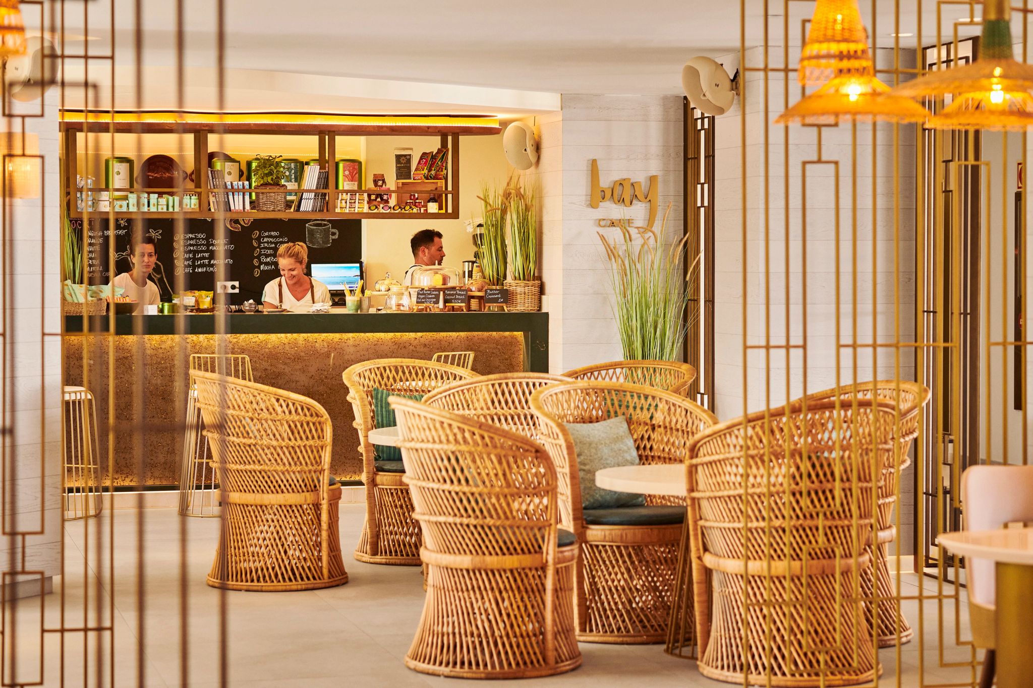 Bay Café cafeteria gorumet - decoraçao moderna - lounge gourmet