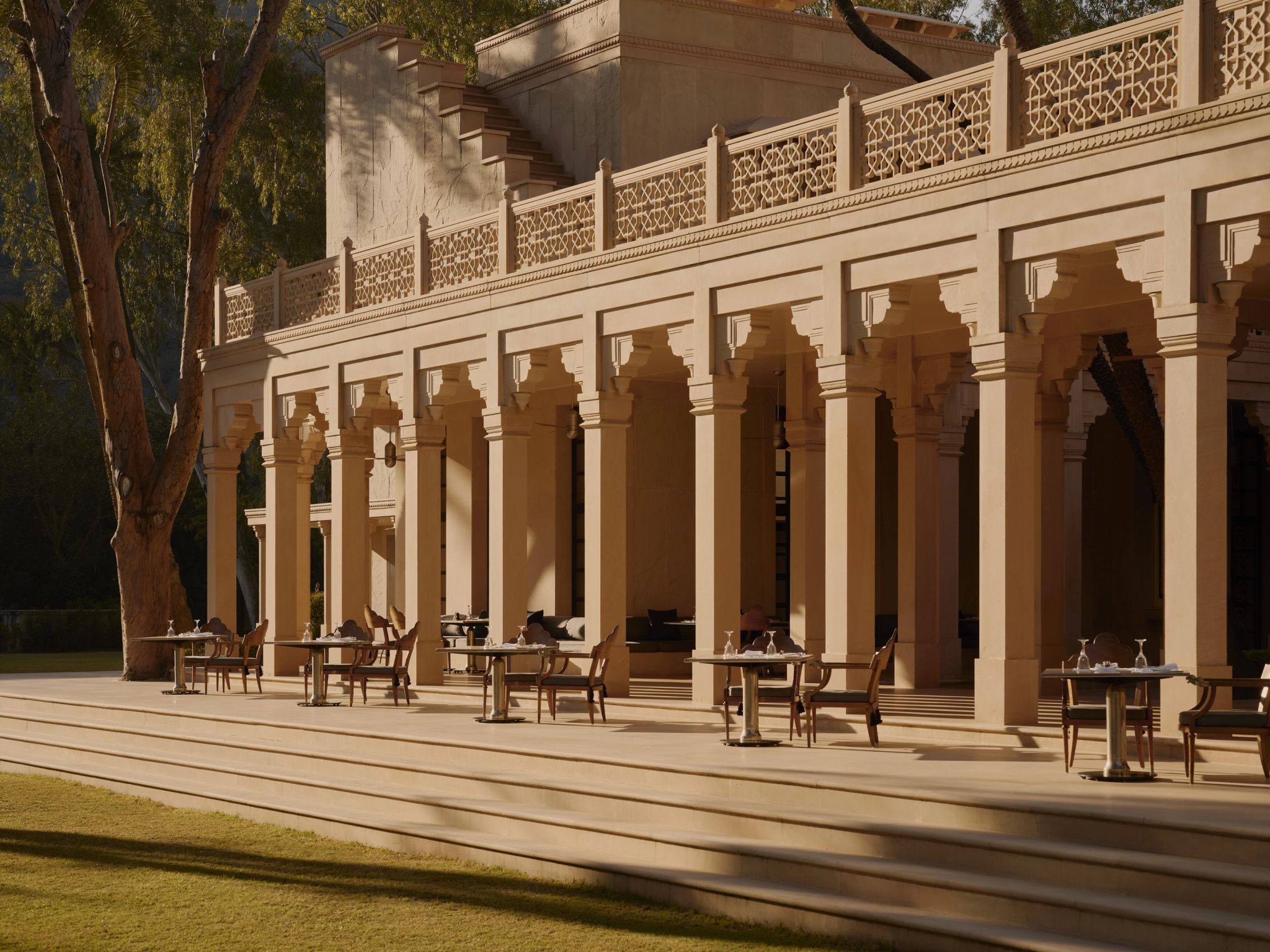 Restaurante principal restaurante com terraço - terraço gourmet - almoço ao ar livre