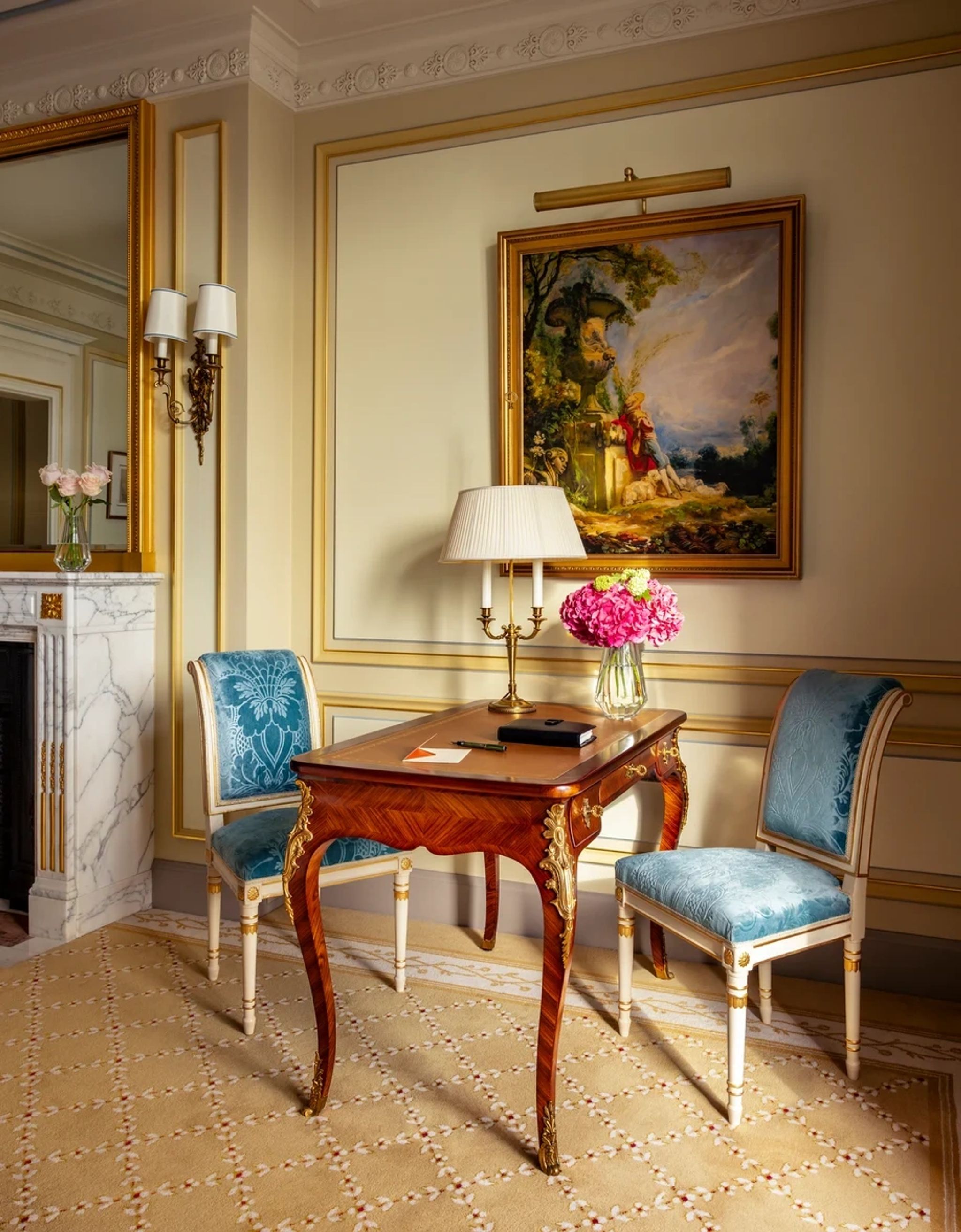 quarto luxuoso - suite premium - decoracao classica