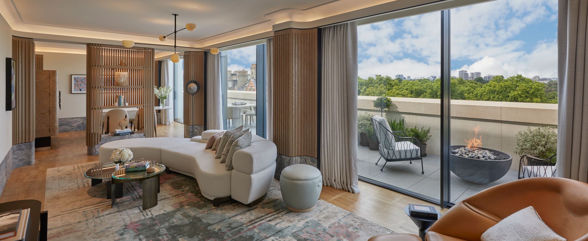 sala privativa – arquitetura moderna – suite com varanda