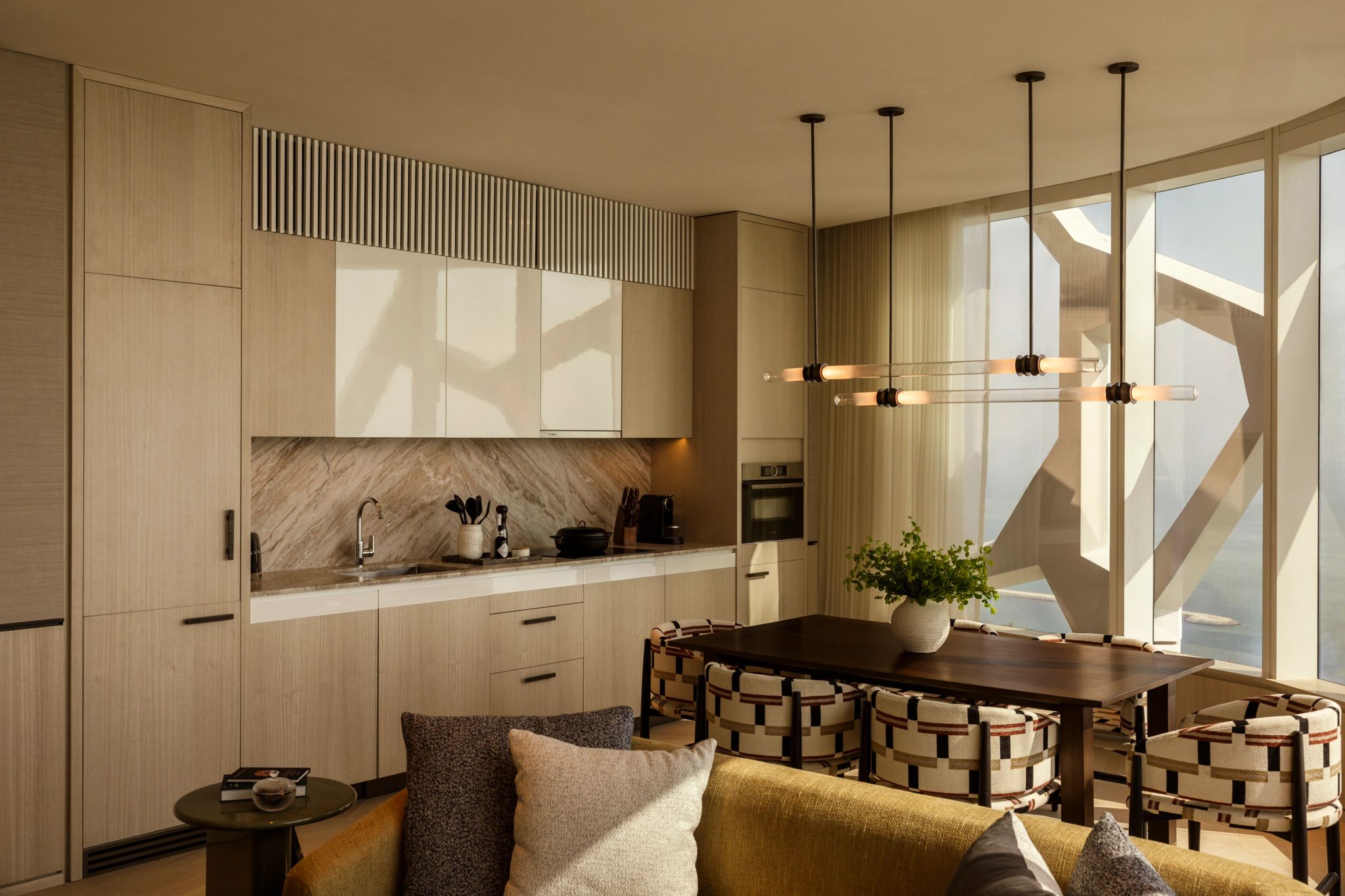 Two Bedroom Lagoon View Apartment cozinha gourmet - area gourmet - cozinha moderna