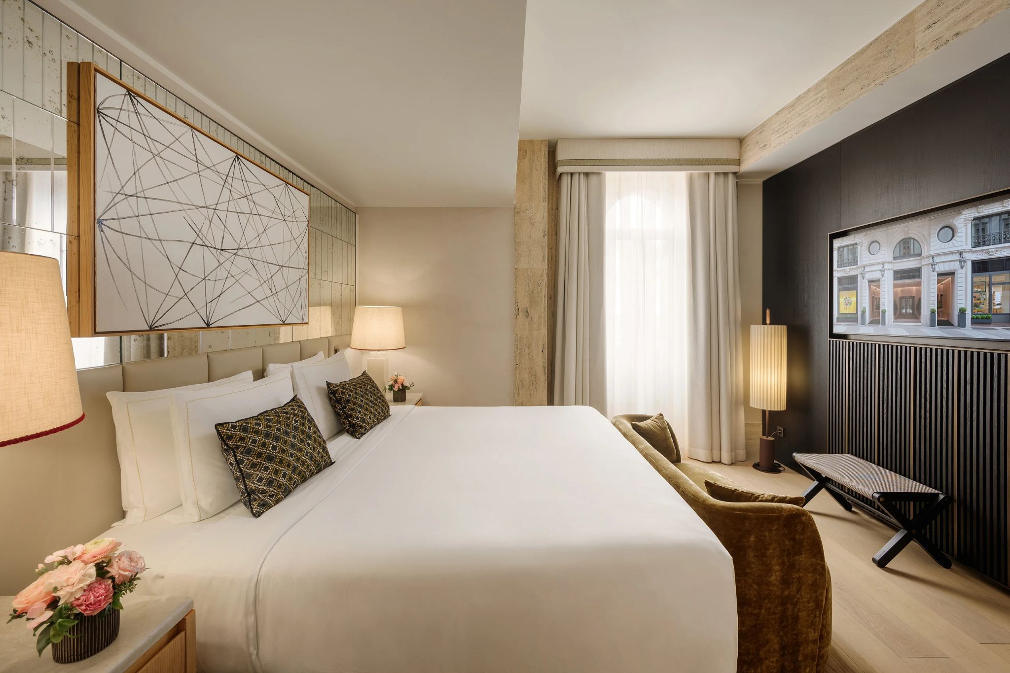 suite com tv – suite do hotel – suite casal