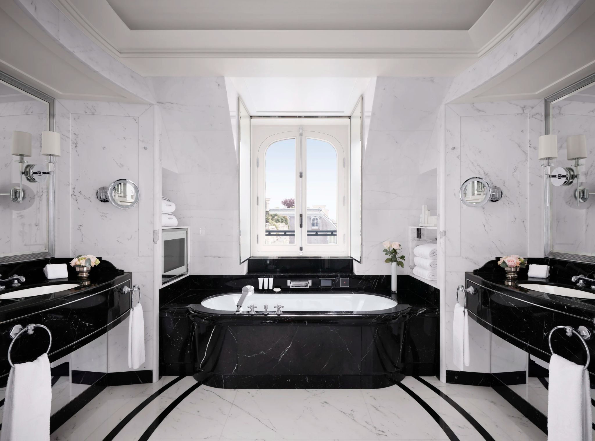 banheiro suite jardim - banheira relaxante