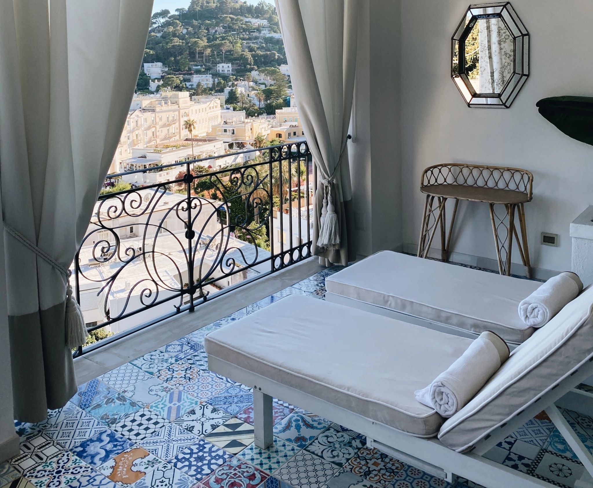 Terrace Suite Sea View terraco – suite com vista - espreguicadeiras