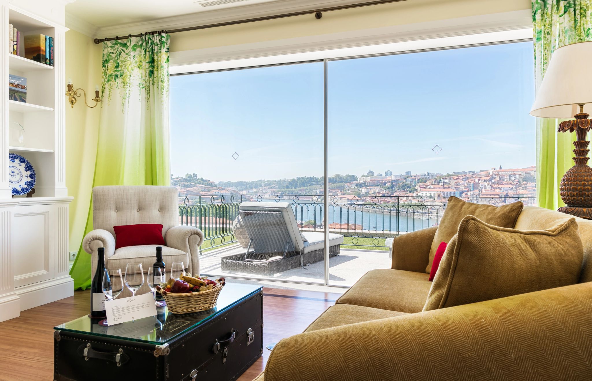 Artist Suite sala de estar grande - sala com vista - suite de luxo