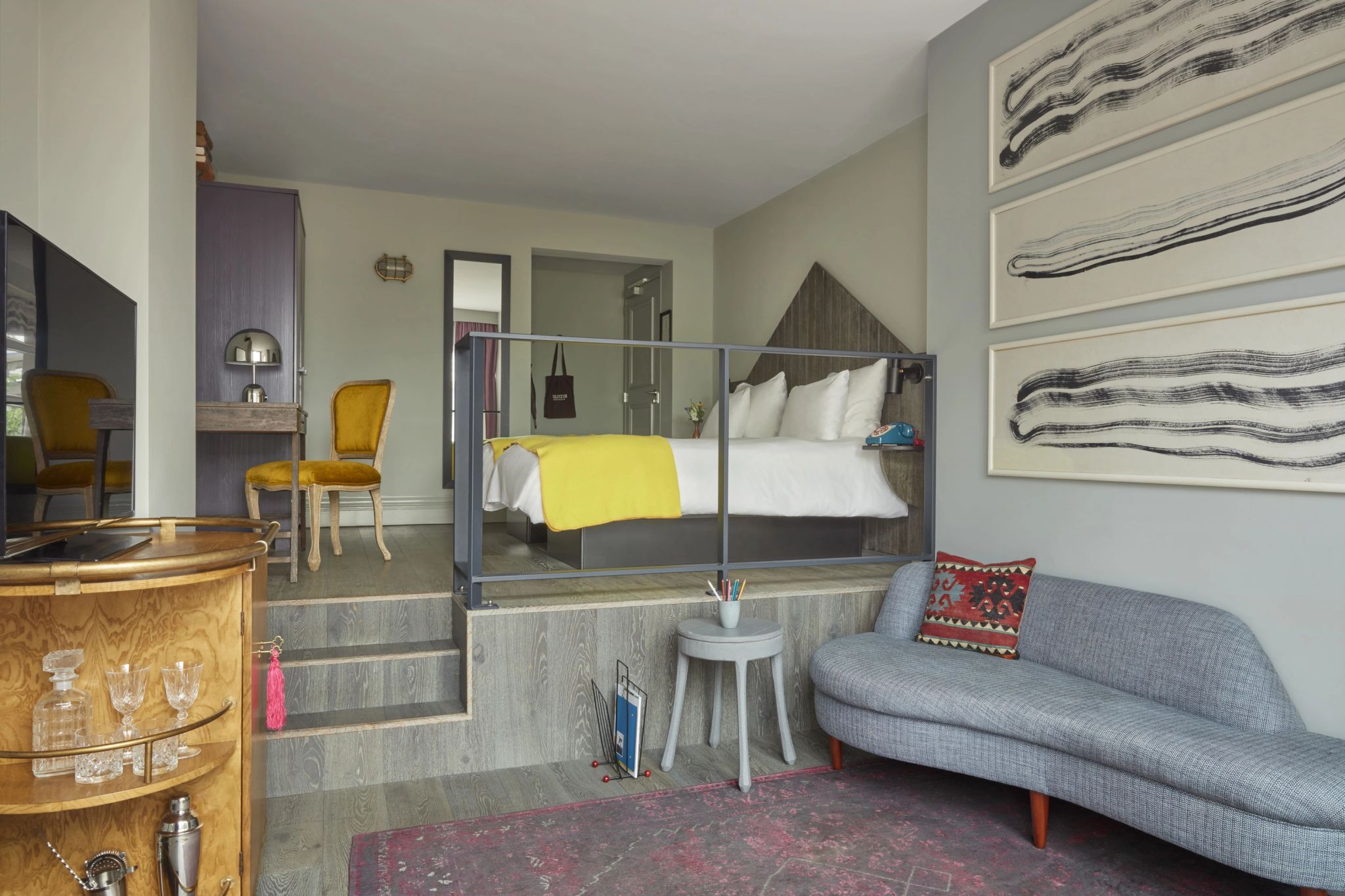 quarto de luxo - sala - decoracao premium