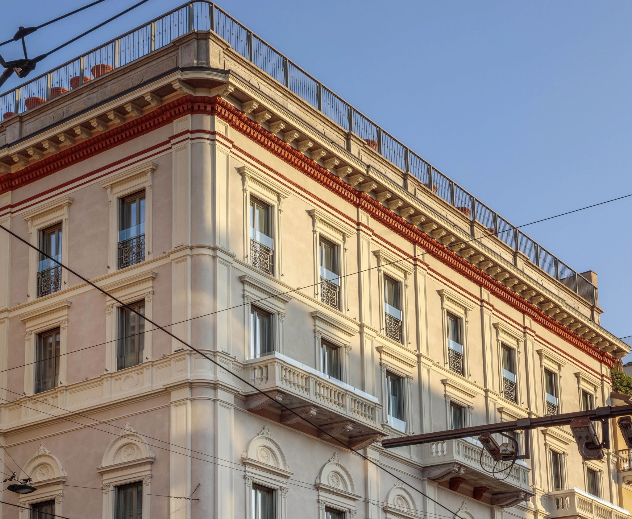 Rocco Forte House, Milan fachada do hotel - hotel historico - hotel bem localizado