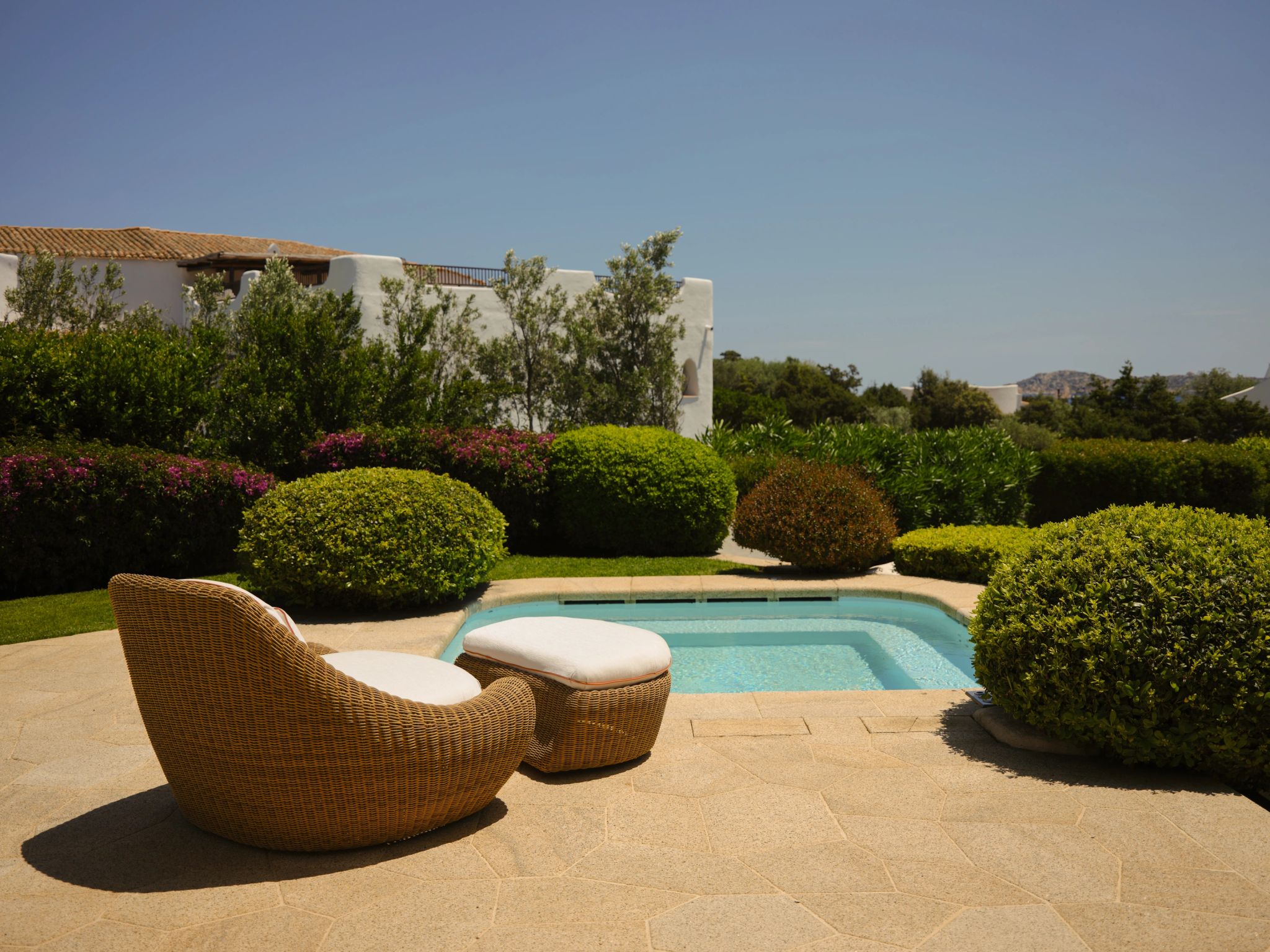 Piscina – area de lazer – area externa suite