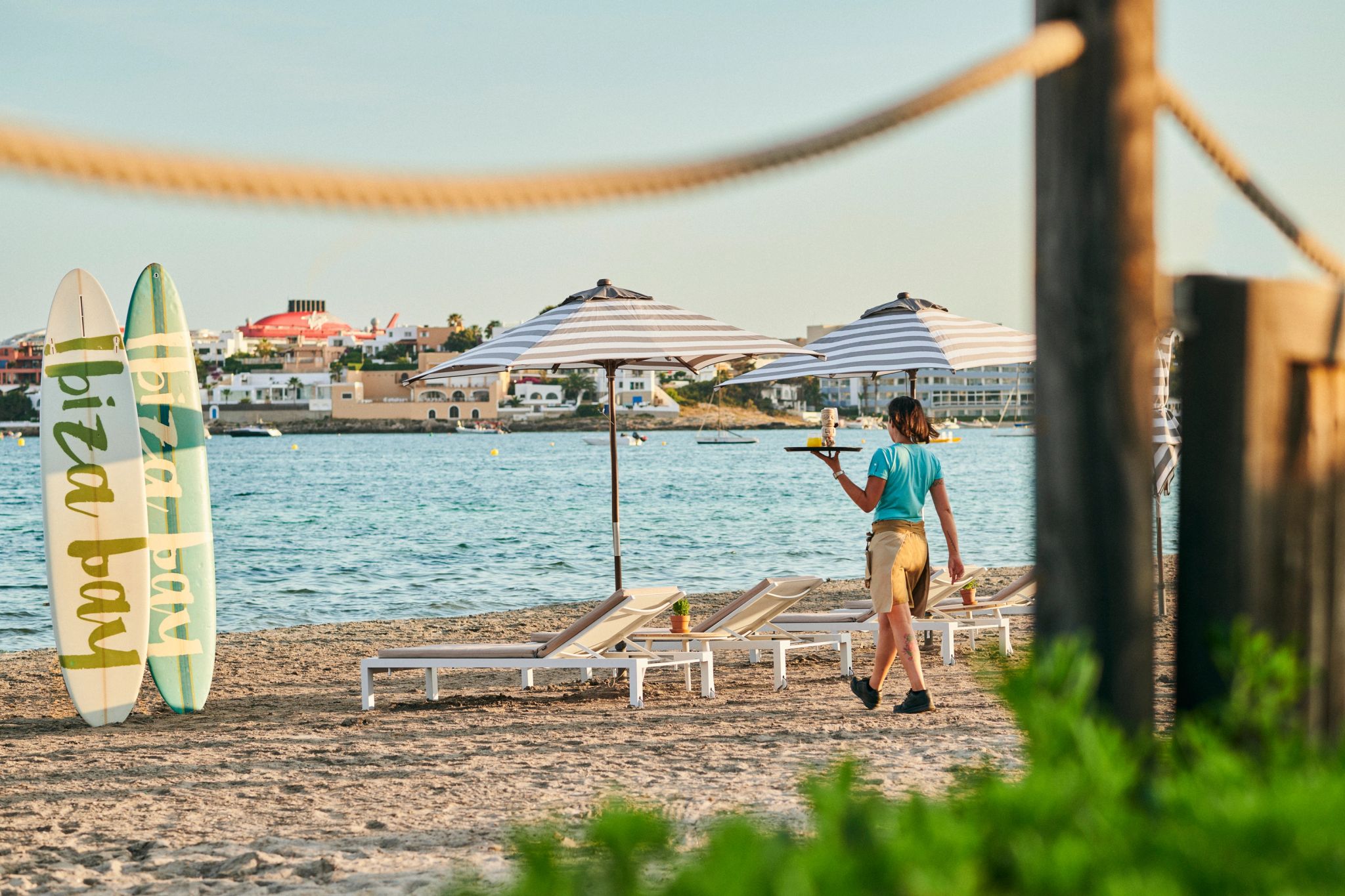 Serviço de praia destino de praia - praias de ibiza - serviço de praia