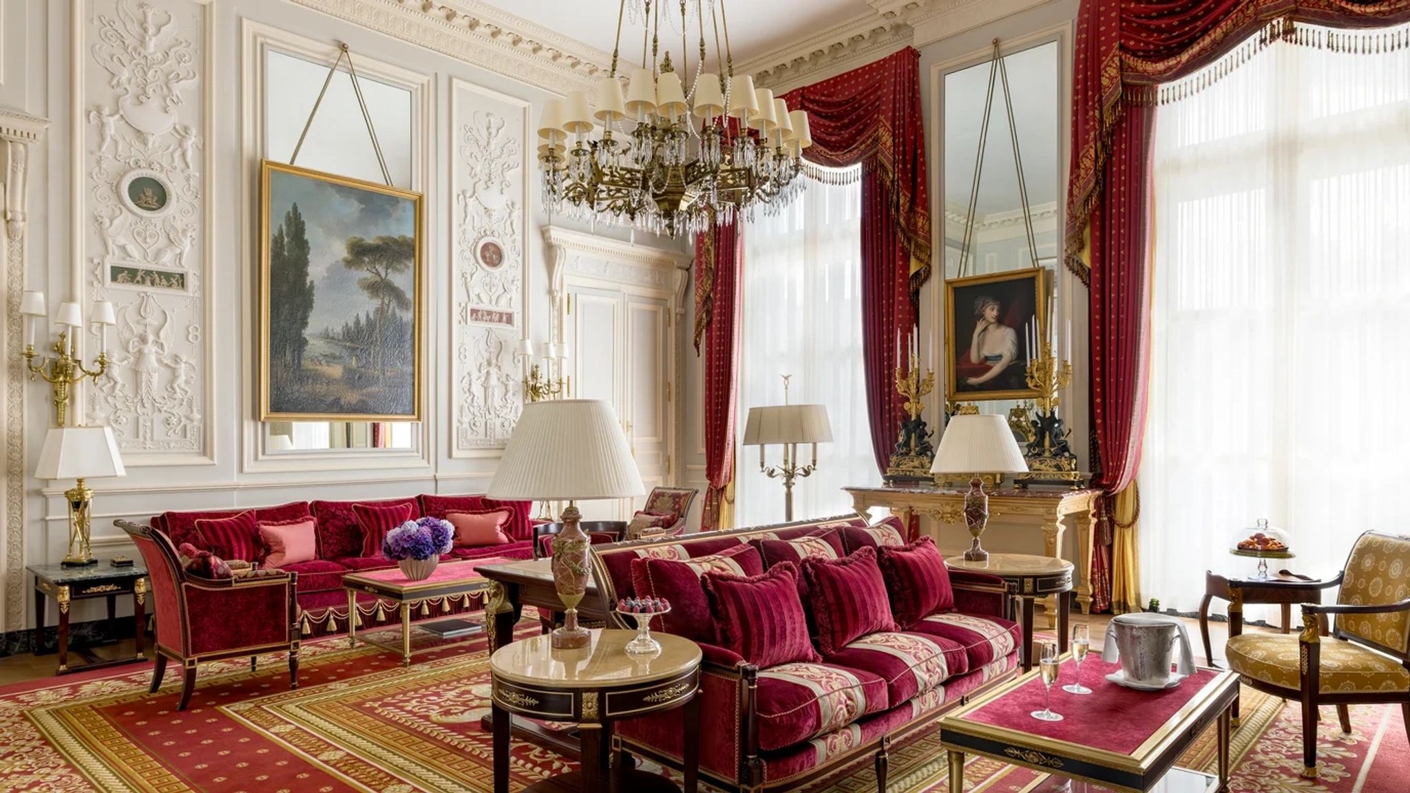 Suite Impériale hospedagem real paris - suite monumento historico - decoracao versailles paris