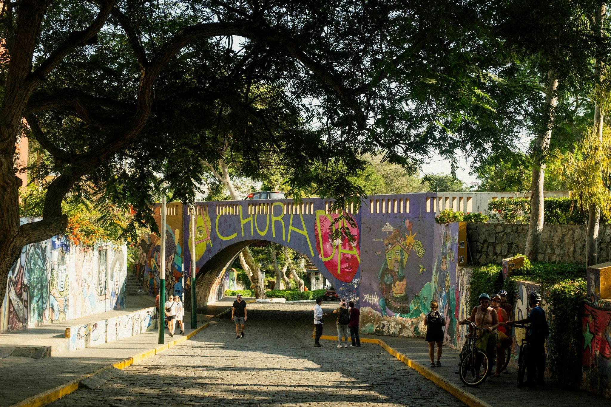 Arredores do hotel - Calçadão de Miraflores calçadao de miraflores - pontos turisticos lima - tour por lima