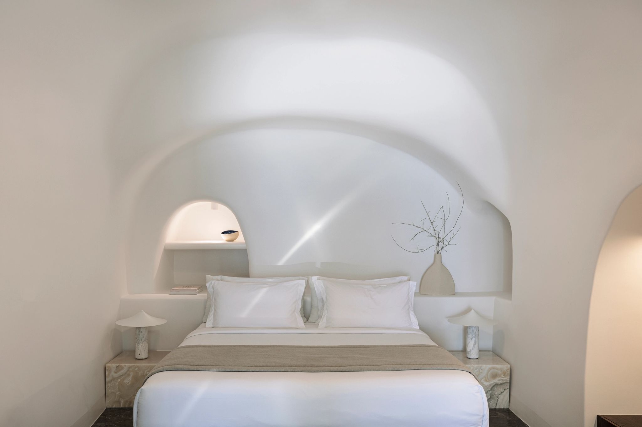 Two Bedroom Pool Villa  arquiteura grega - vila com dois quartos - vila espaçosa