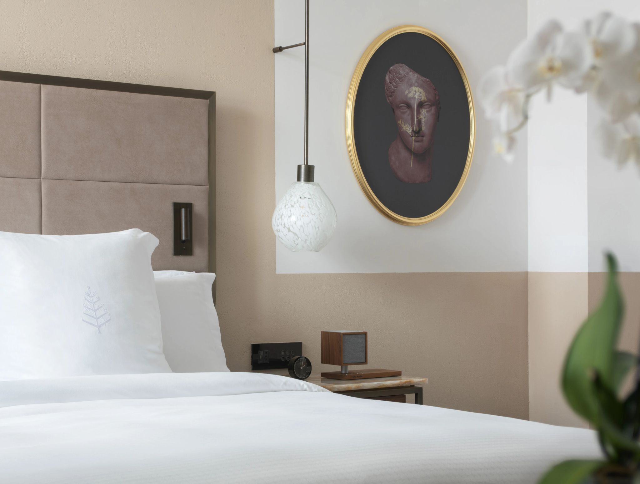 Deluxe Twin quarto twin - quarto com duas camas - obras de arte