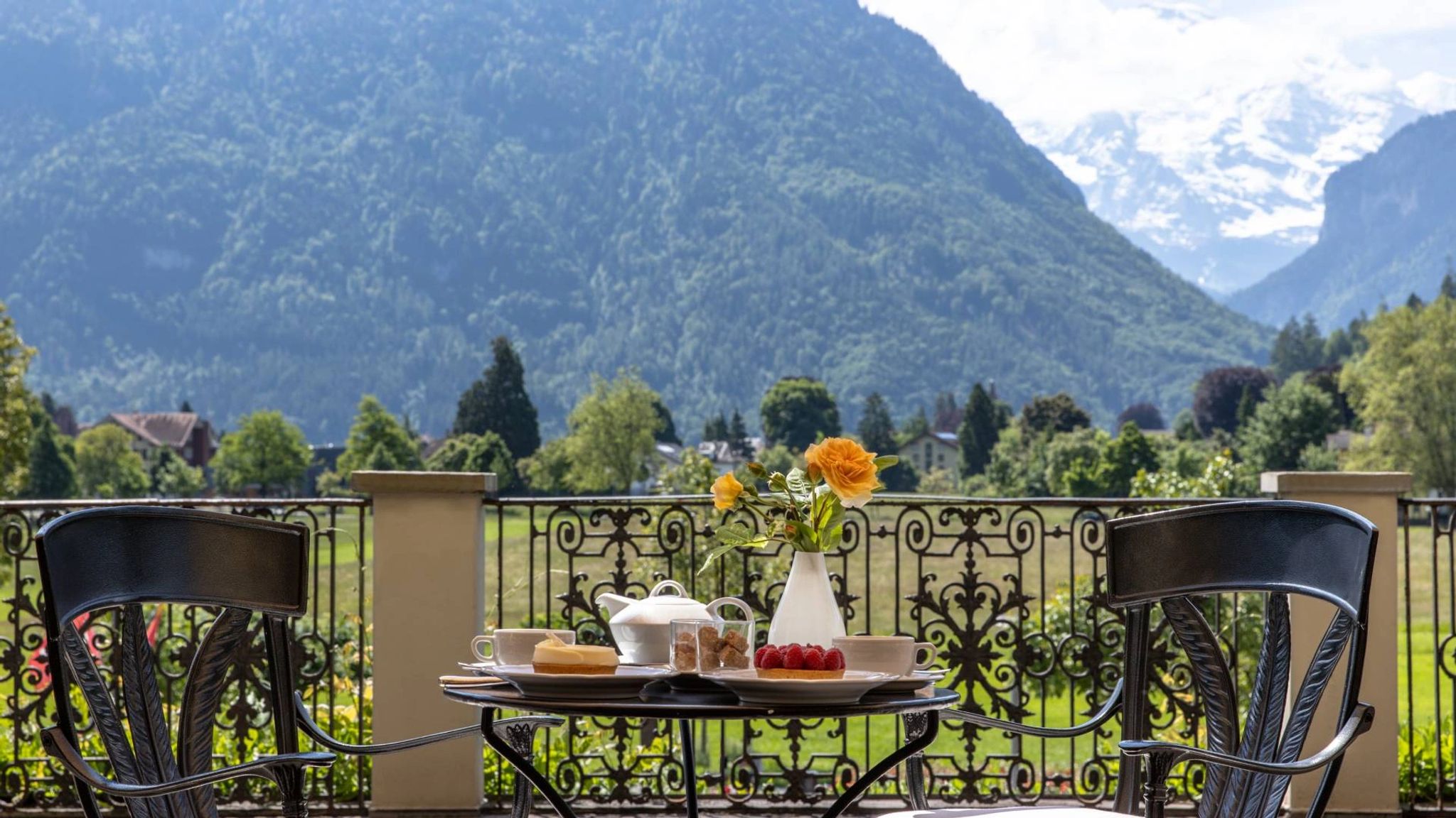 Premium Suite vista da suite – suite com varanda – suite vista jungfrau