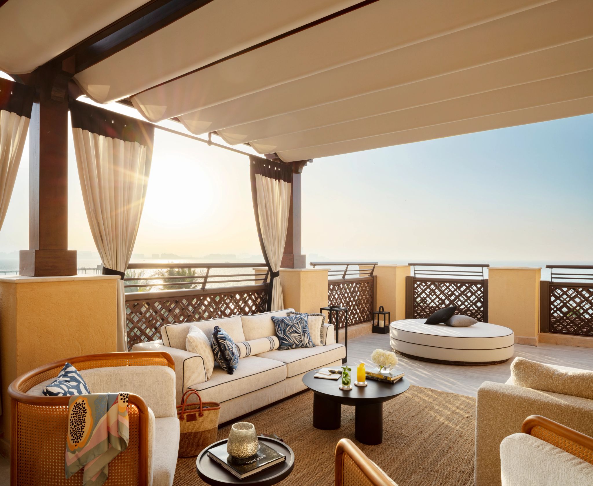 Two Bedroom Ocean Terrace Suite terraço mobiliado - terraço vista mar - terraço privativo