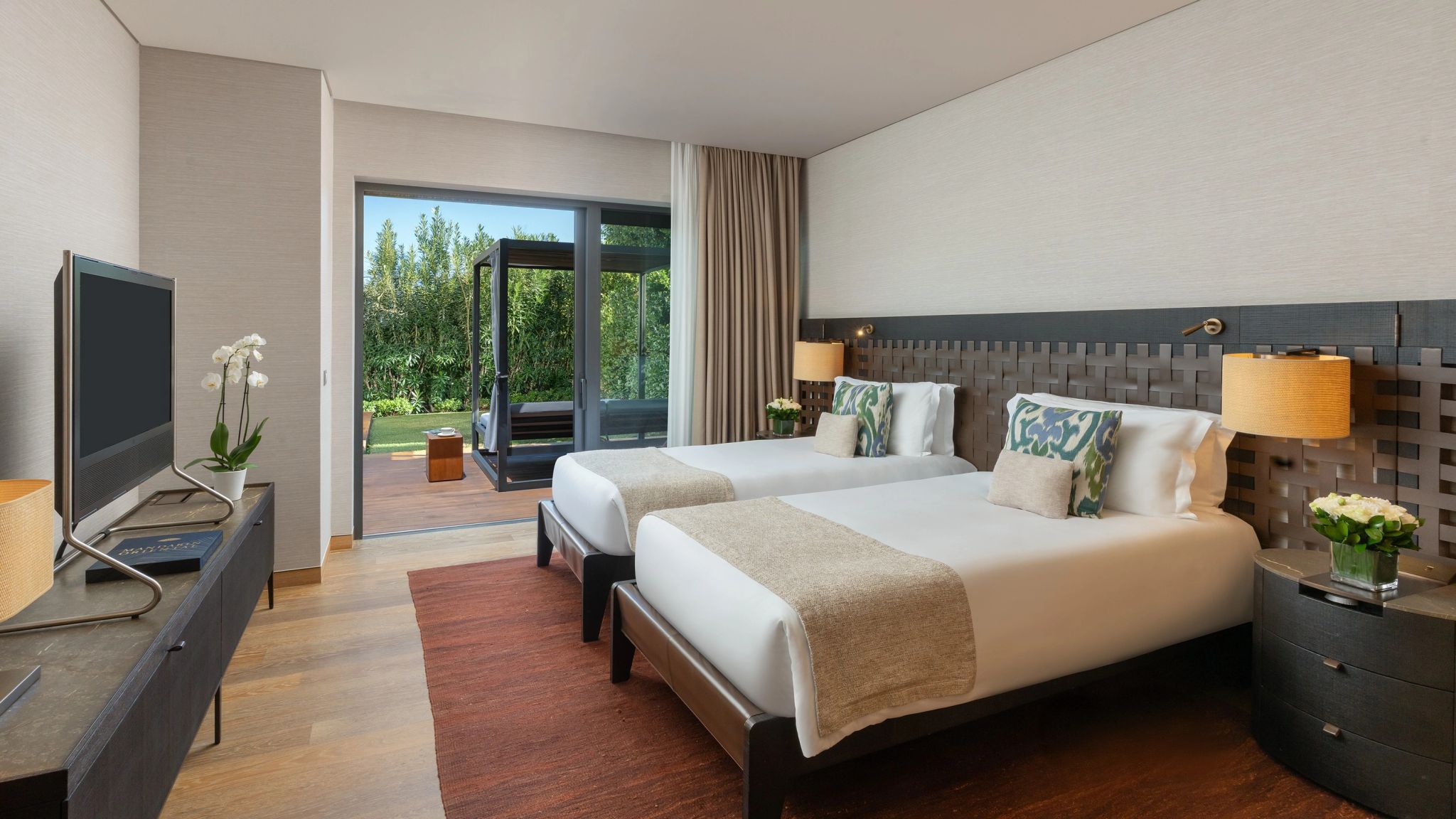 Jasmine Villa camas twin - quarto duplo - quarto com duas camas