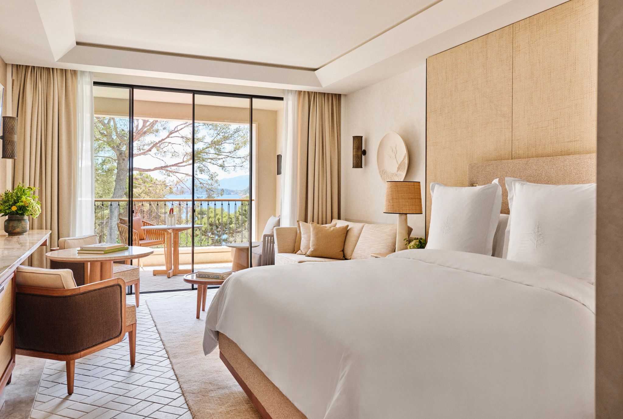 Pine View King quarto de luxo - vista jardim