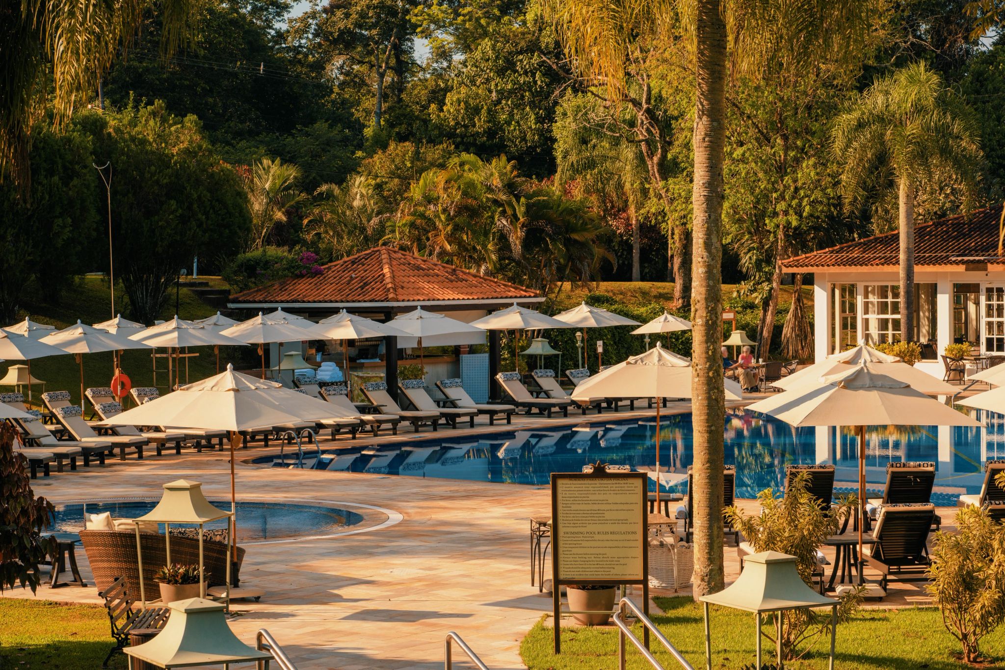 piscina de hotel de luxo - piscina luxo - hotel cataratas do iguaçu