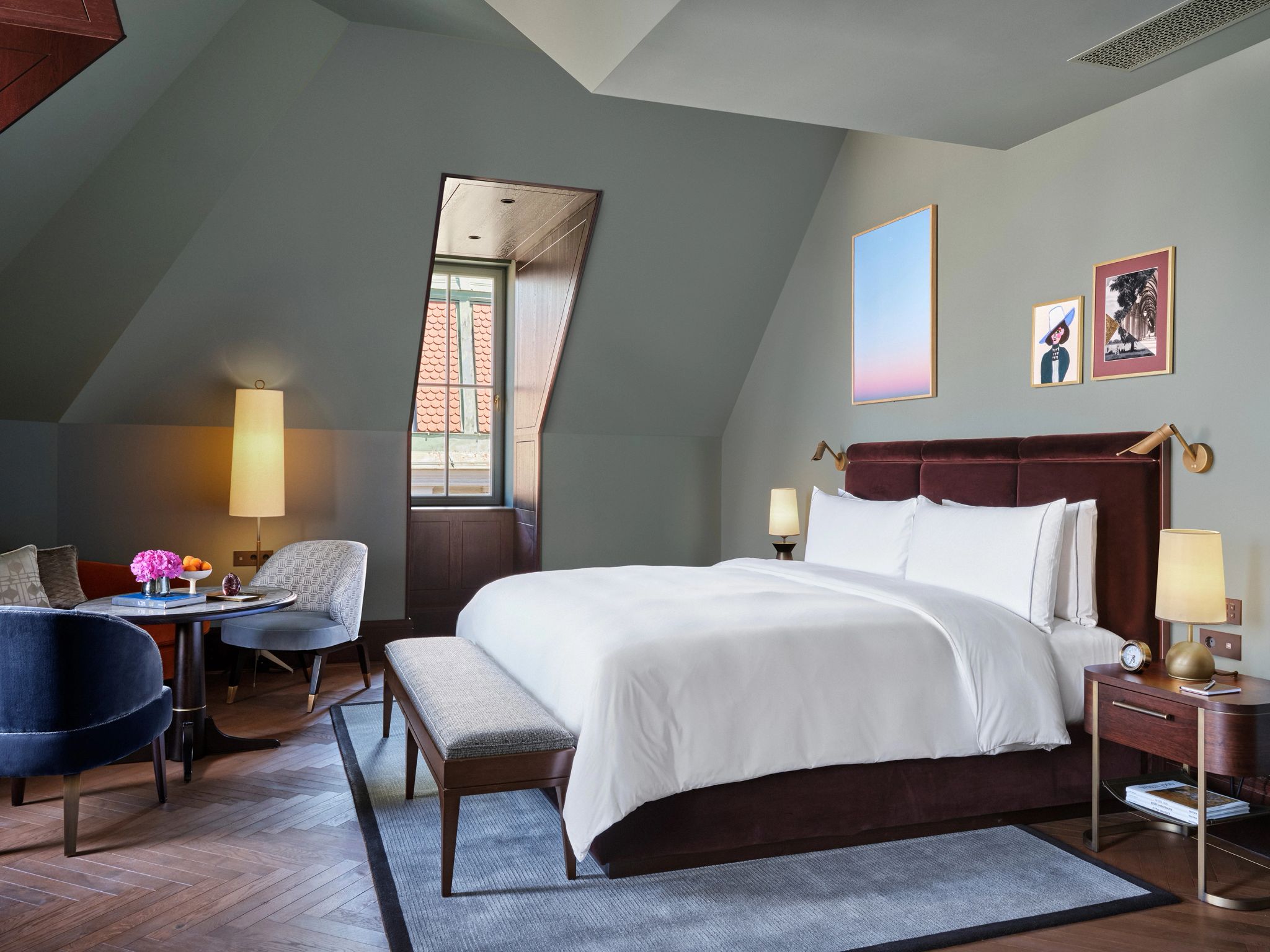cama king - decoraçao moderna – suite hotel - suite de luxo