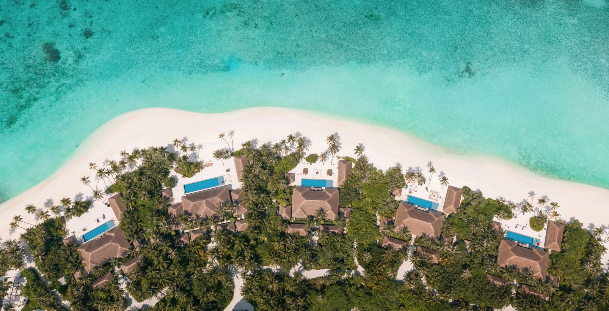 vista aerea maldivas – villas nas maldivas – ilha privativa maldivas