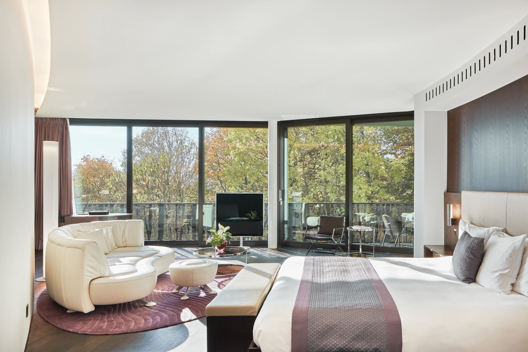 suite com terraço - sala de estar – suite ampla  - suite casal - suite cama king- suite com vista