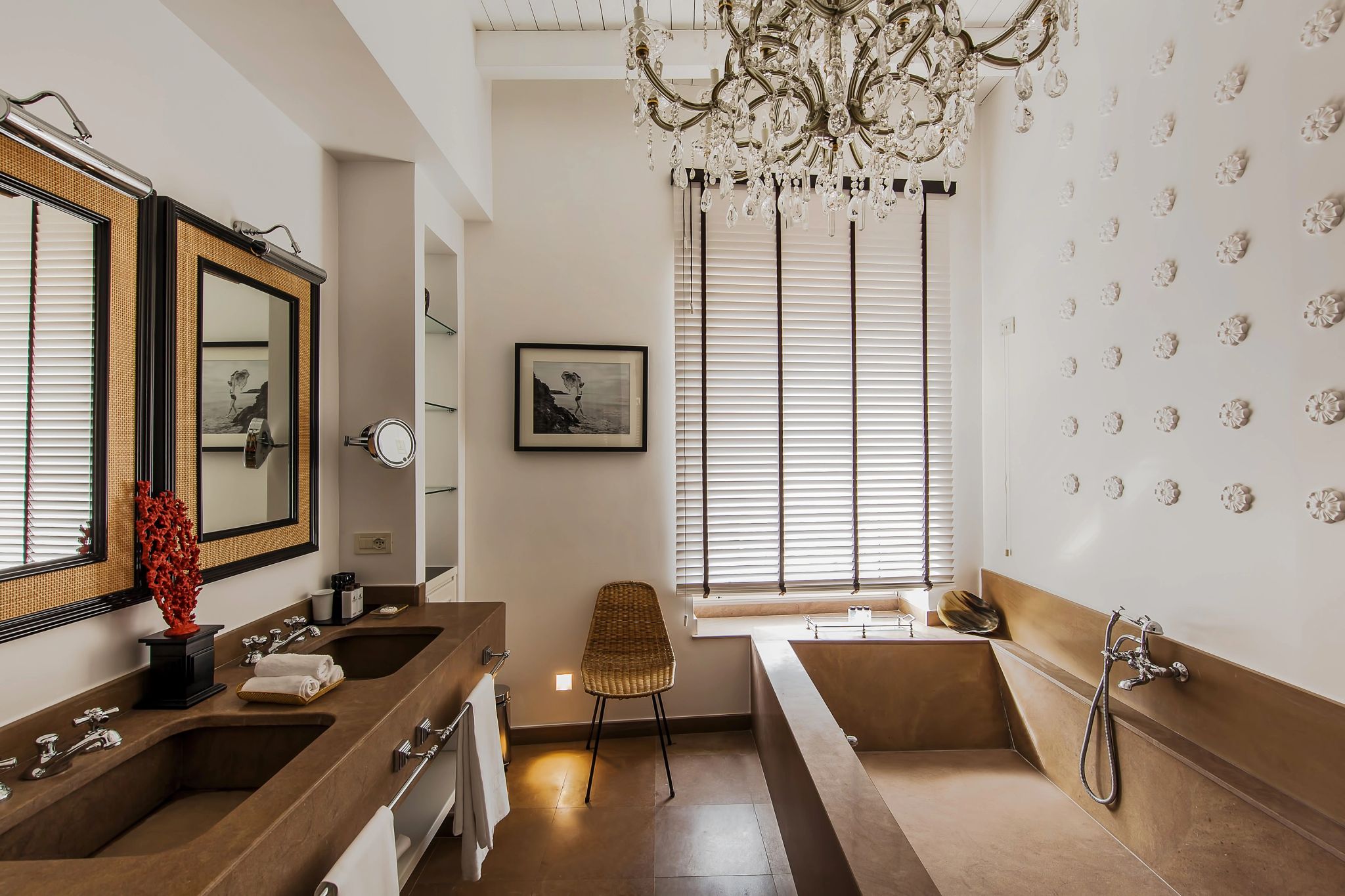 Dolce Vita Suite Sea View banheiro da suite - banho premium - banheira