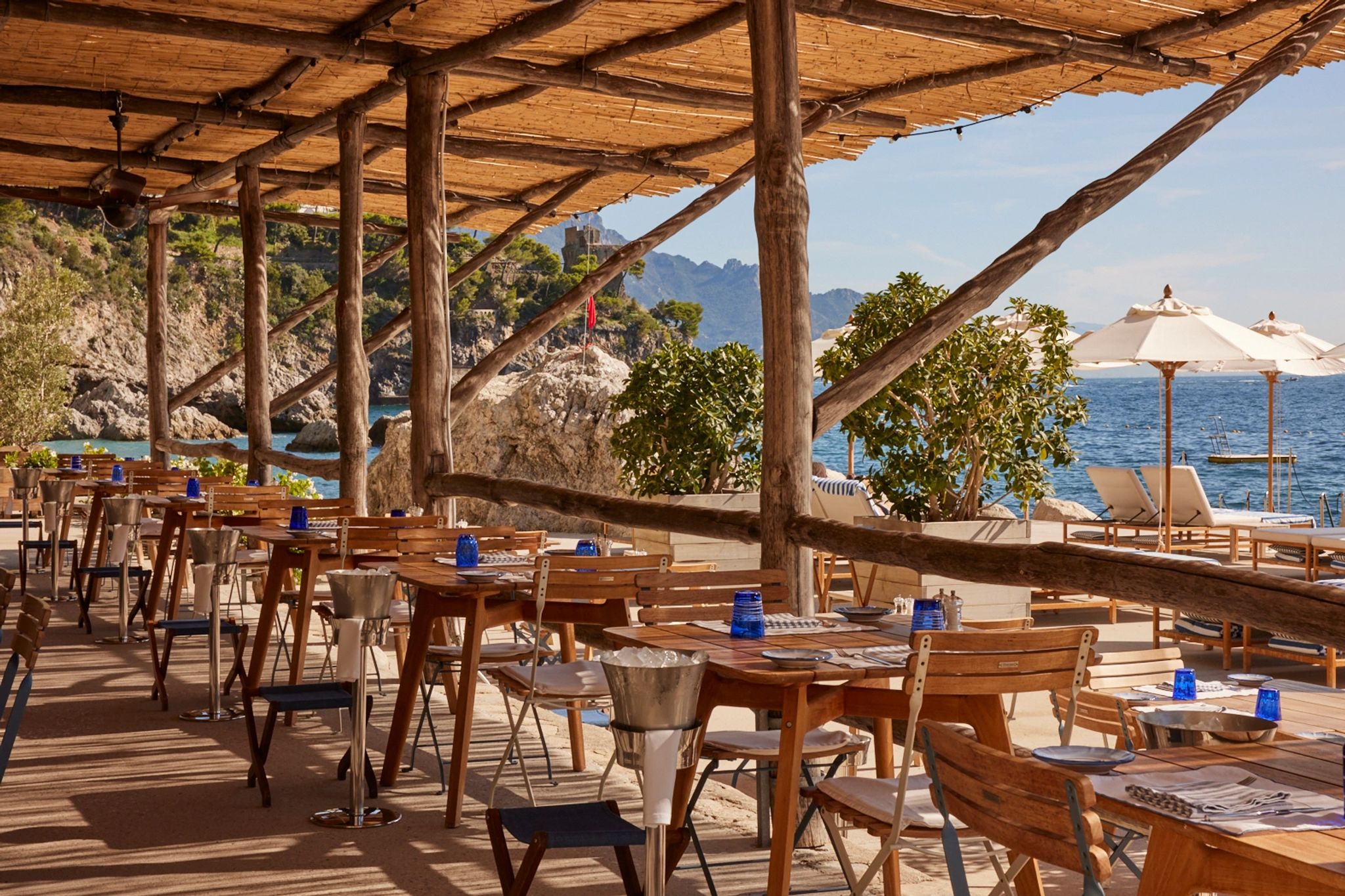 Restaurante Beach Club Pizzeria & Grill restaurante pe na areia - restaurante vista mar - terraço gourmet