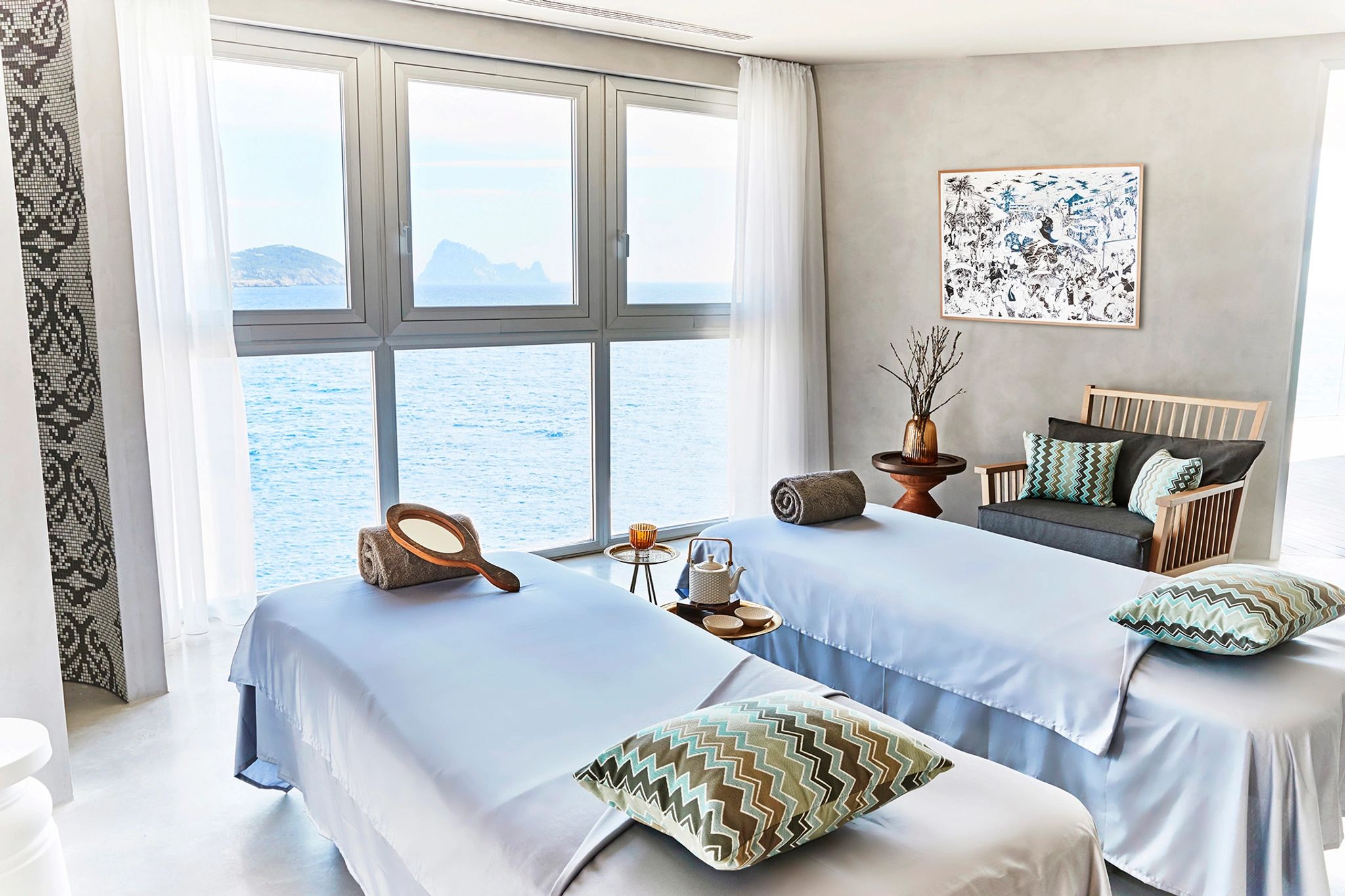 Pure Seven Spa acomodacao premium em resort exclusivo na ilha de ibiza