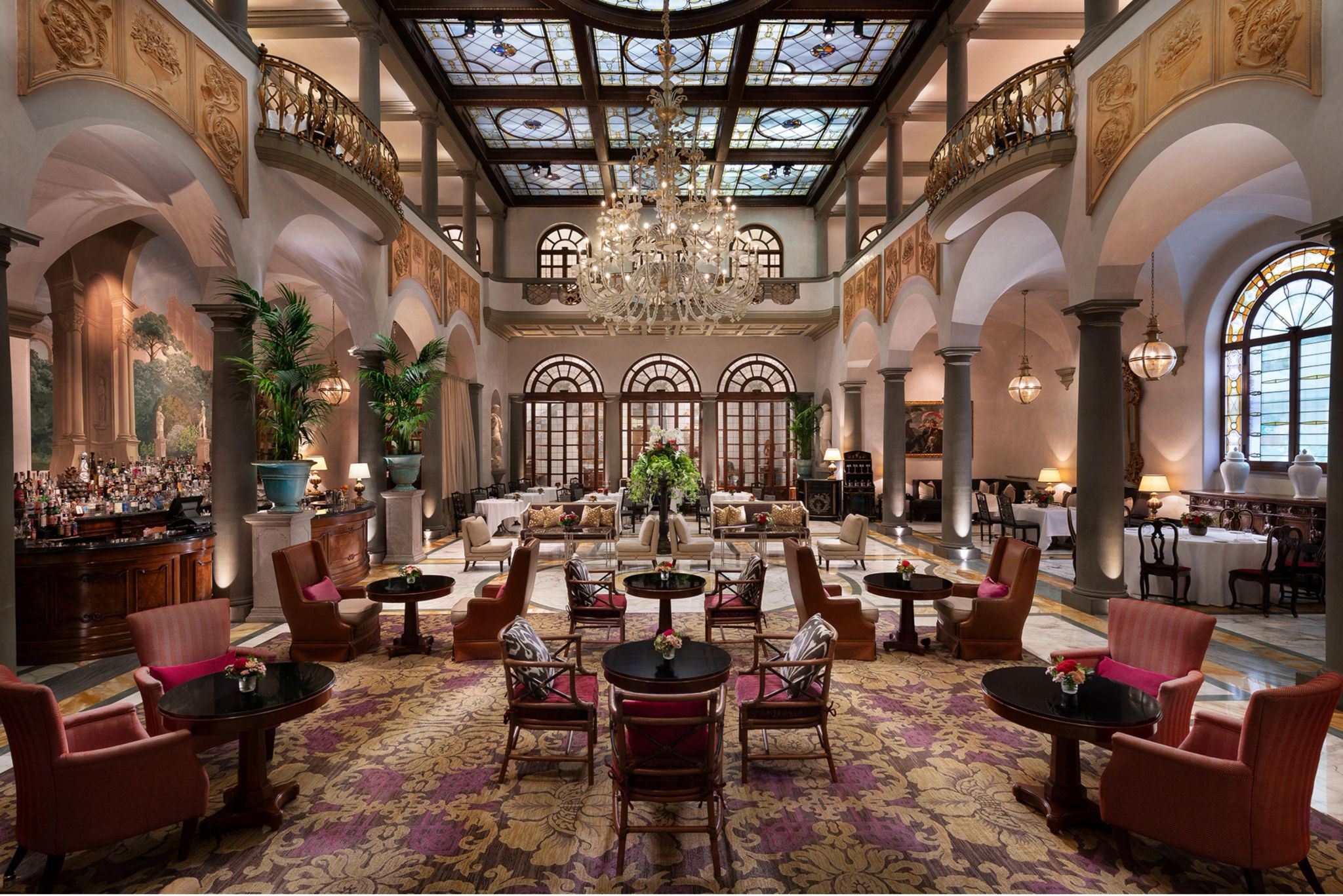 Winter Garden Restaurant restaurante sofisticado com design classico no hotel – gastronomia de luxo