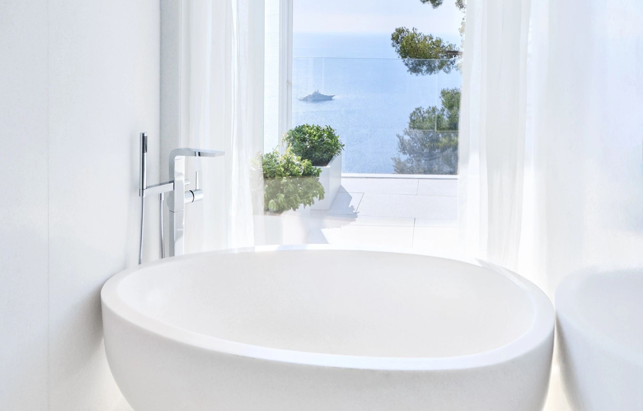 Sea View Studio vista mar - banho premium - banheira de imersao - banho de banheira