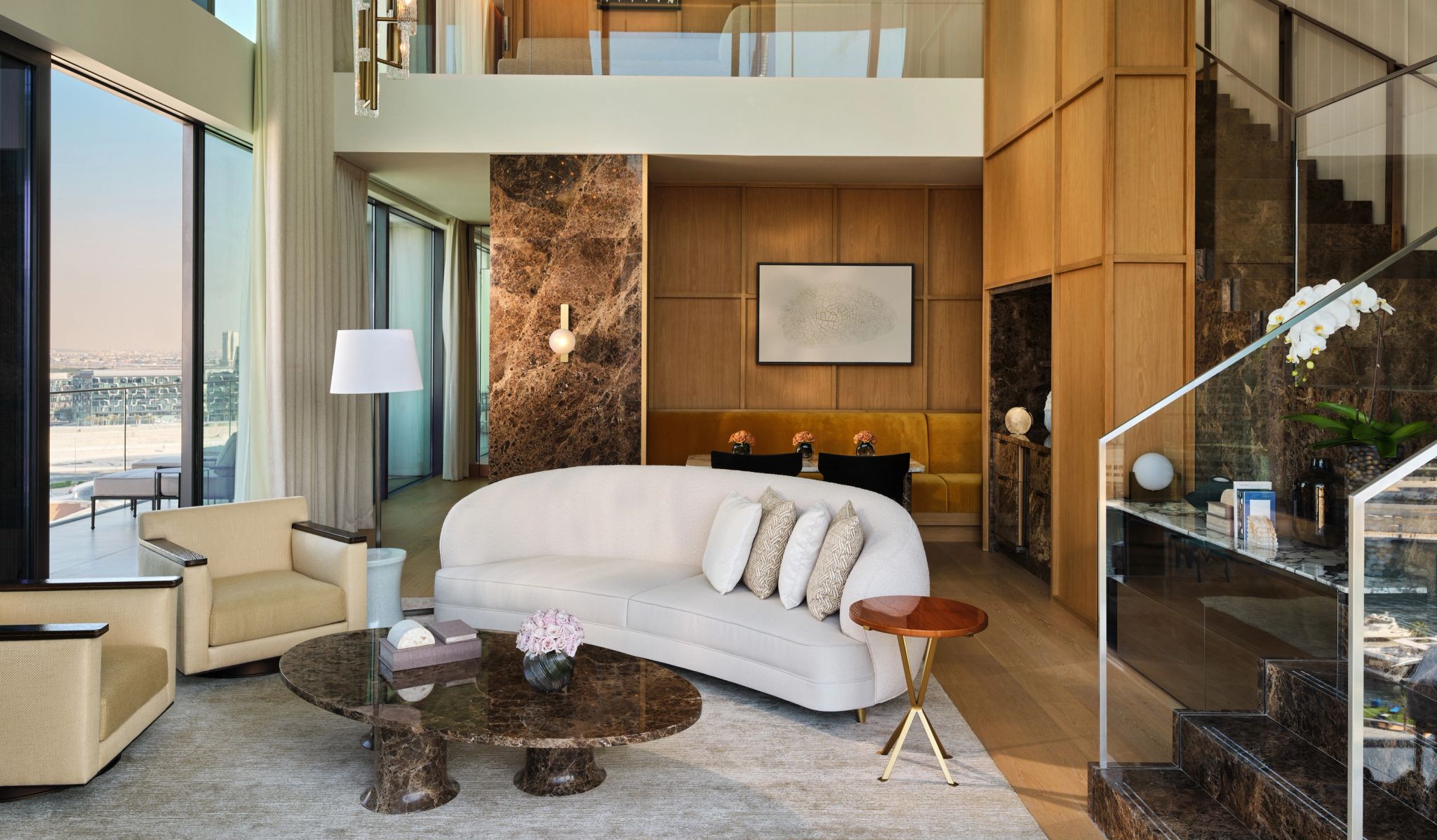 suite com vista – luxo – sala de estar