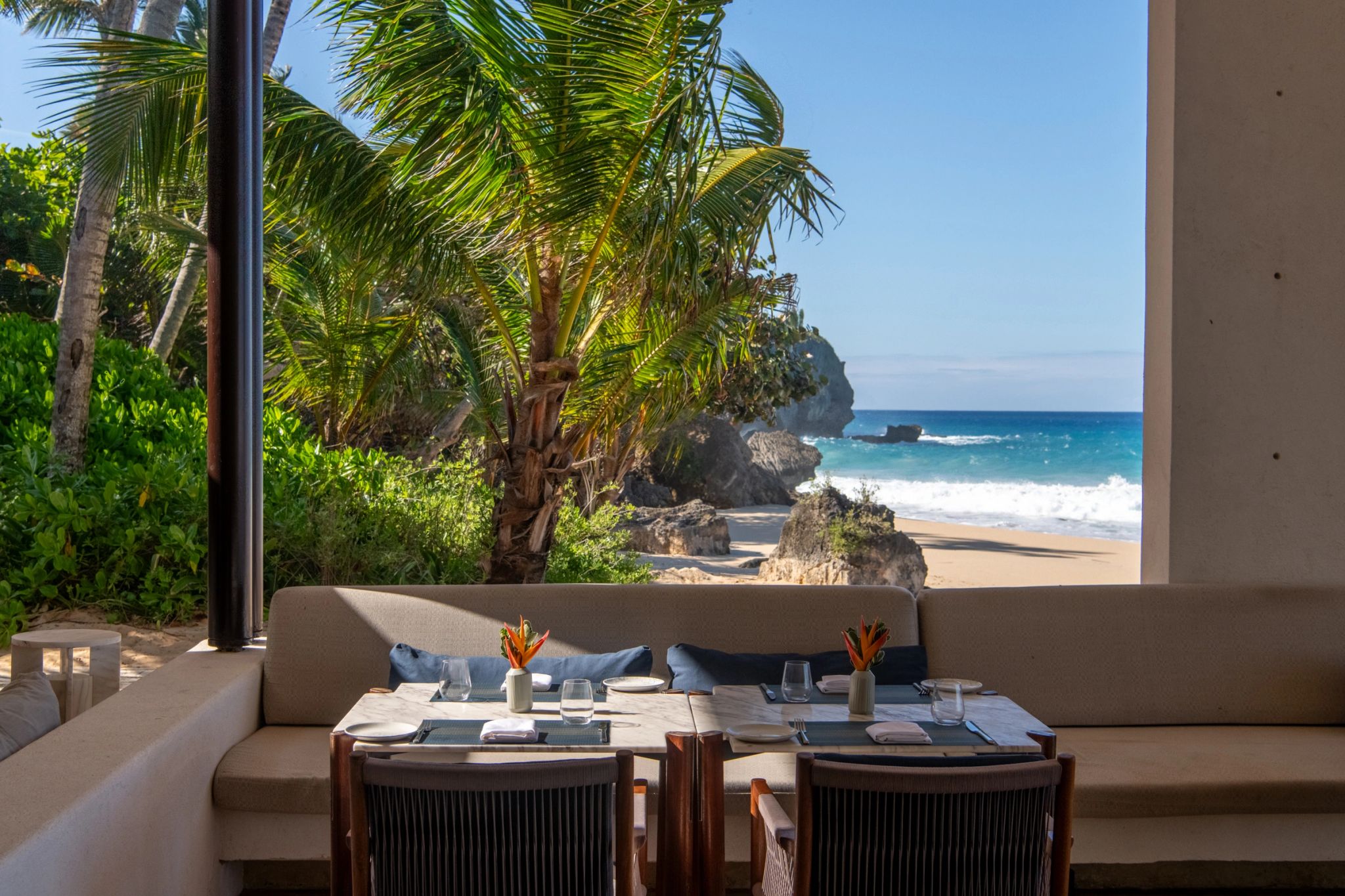 restaurante beira mar – praia paradisiaca - almoço com vista - restaurante na praia