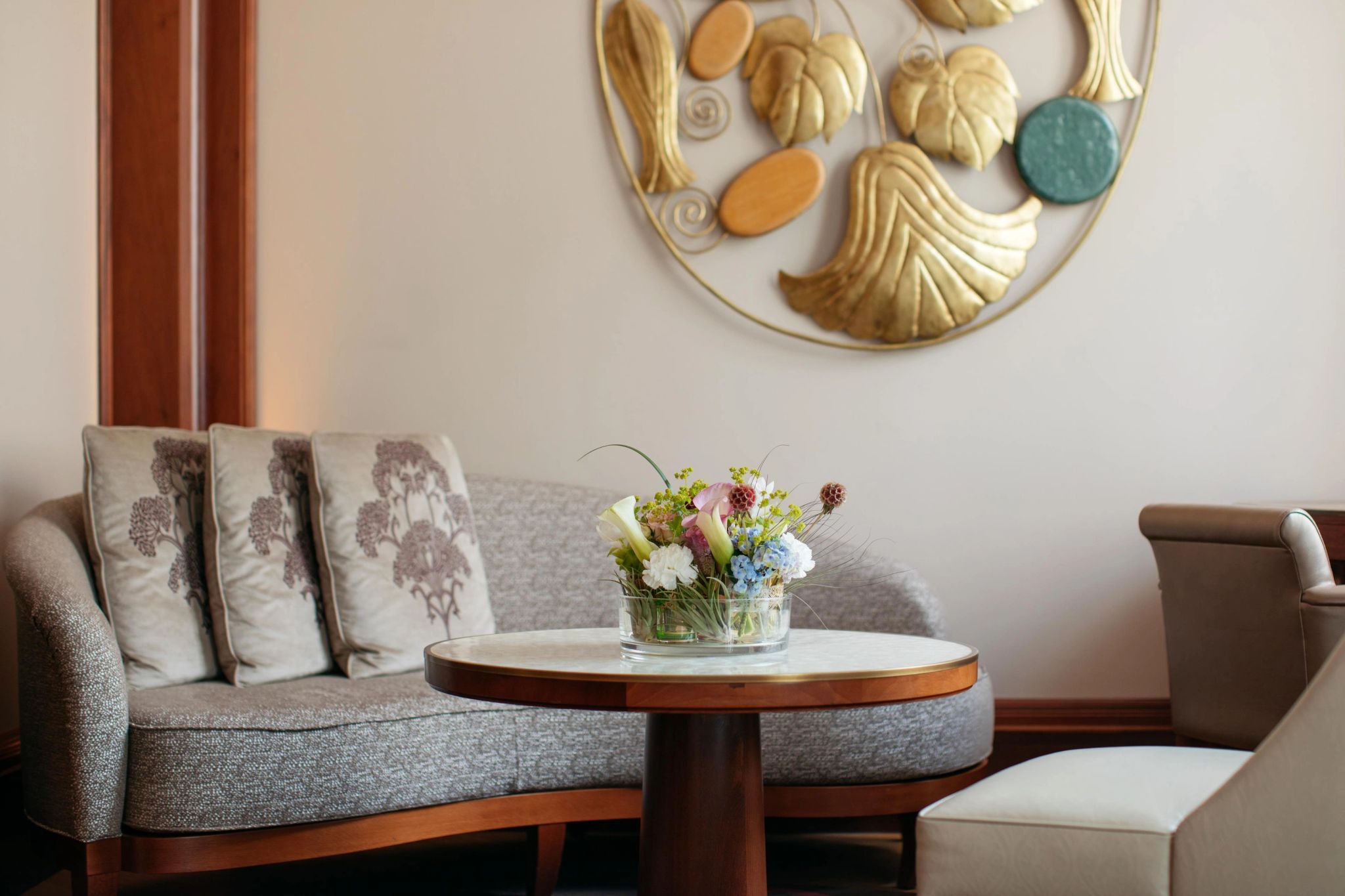 Two Twin Beds View Deluxe sala de estar - decoraçao luxuosa – quarto de luxo