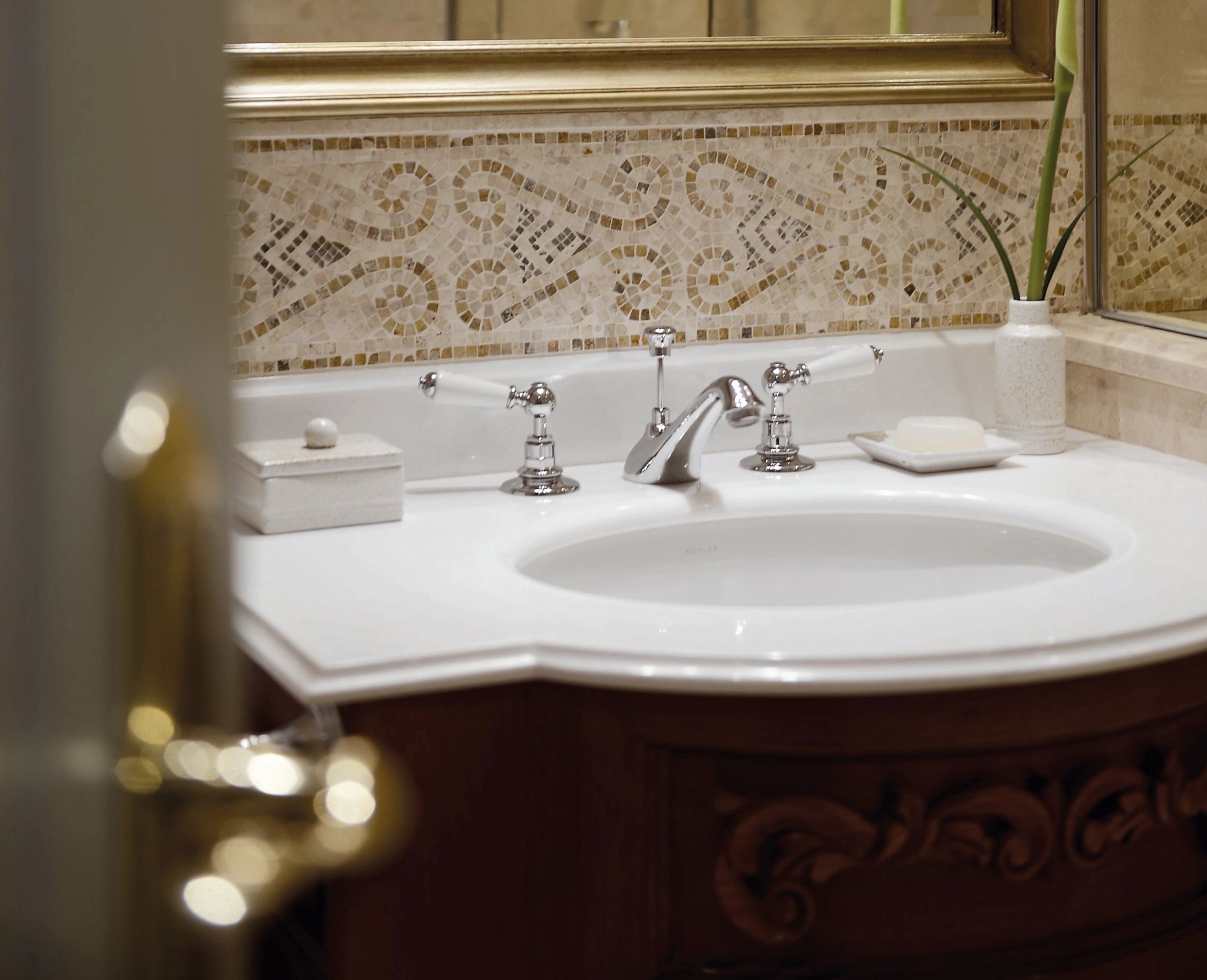 Superior Oxygen banheiro premium – pia classica – decoracao de luxo