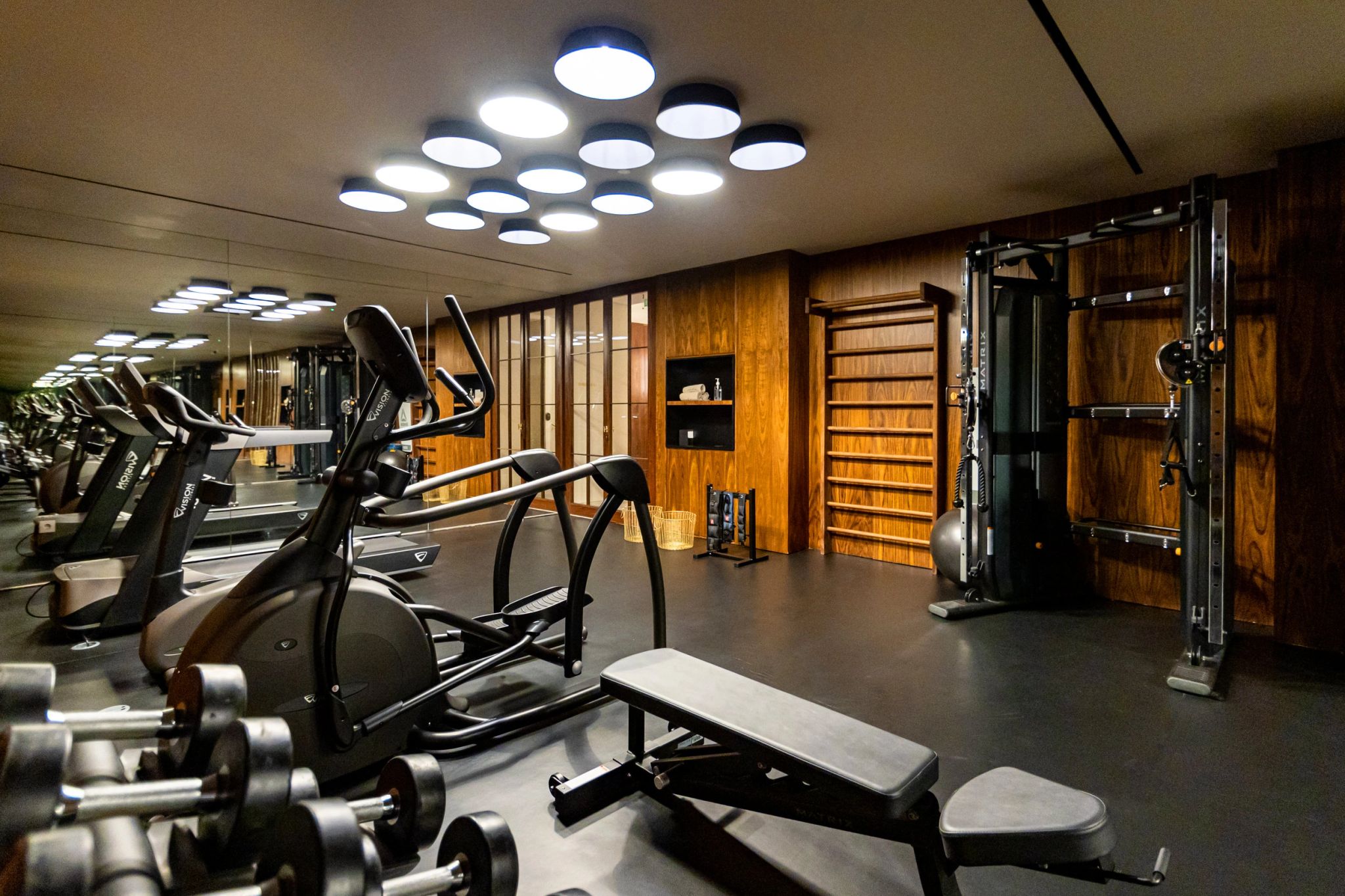 Academia academia do hotel – equipamentos modernos - fitness