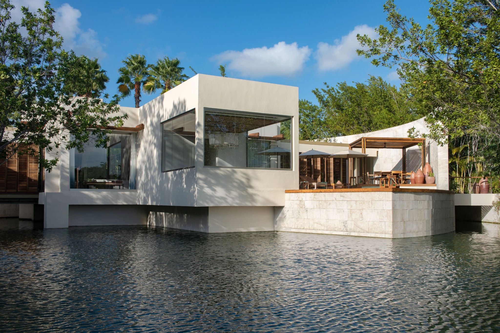Lagoon Presidential Suite  villa privativa – arquitetura de luxo – villa com vista