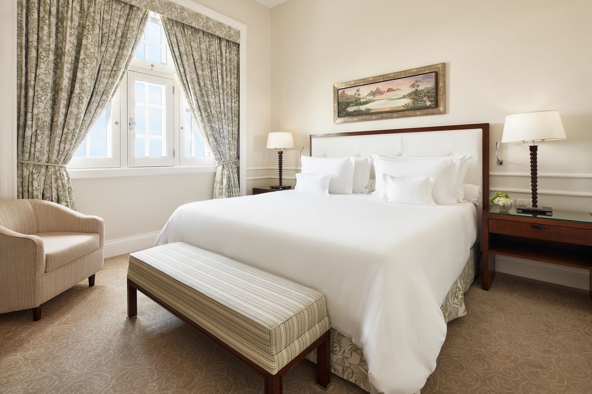 cama de casal – suite com vista – suite decorada - hotel