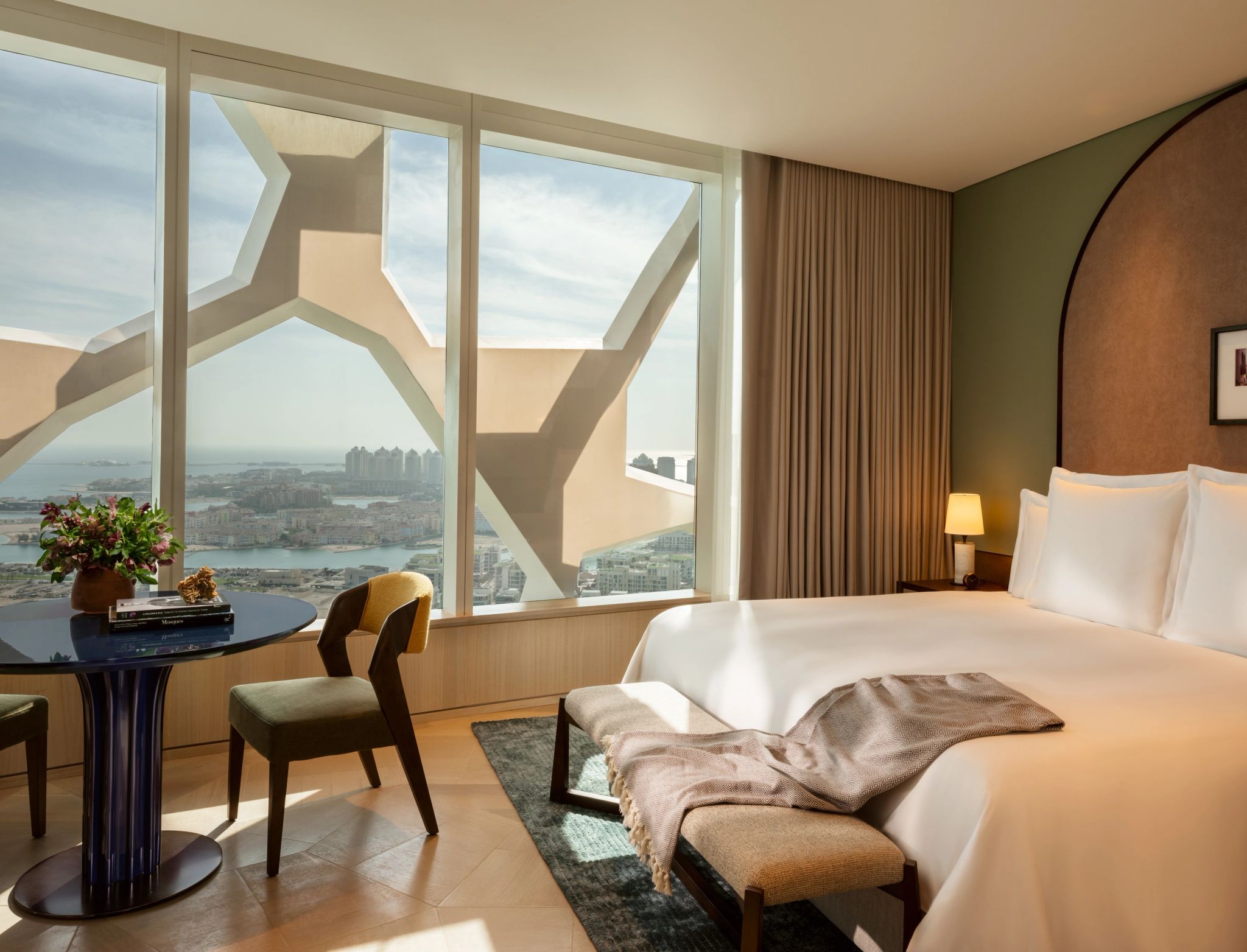 apartamento para familia - apartamento com tres quartos - vista doha