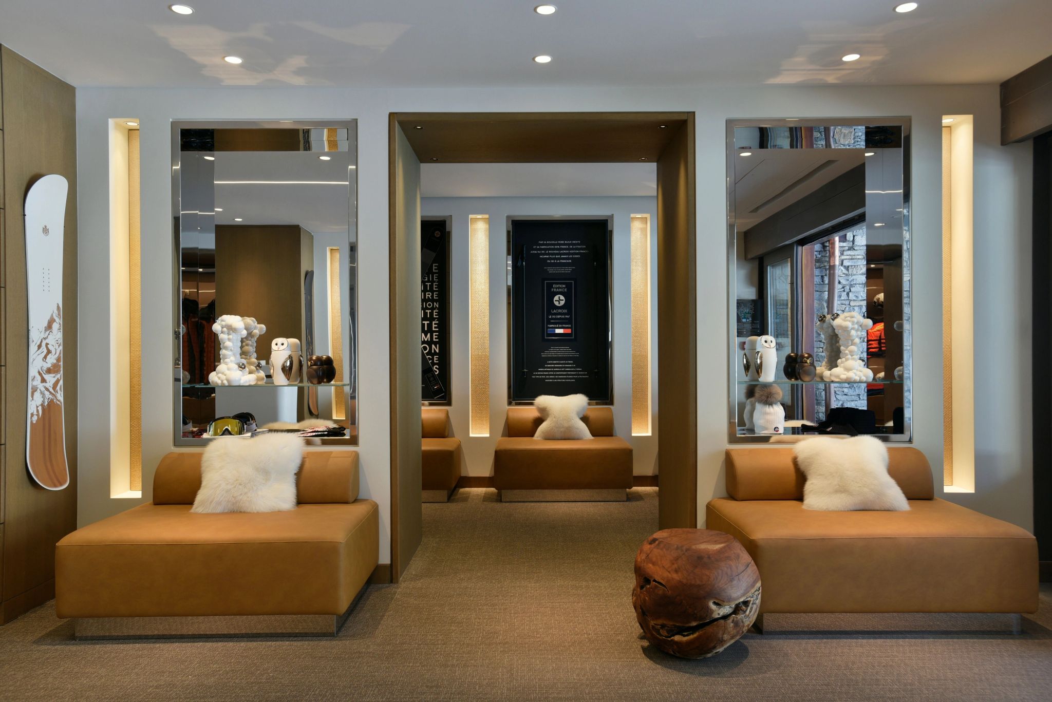 Sala de esqui sala de esqui - decoraçao de luxo - serviços de esqui