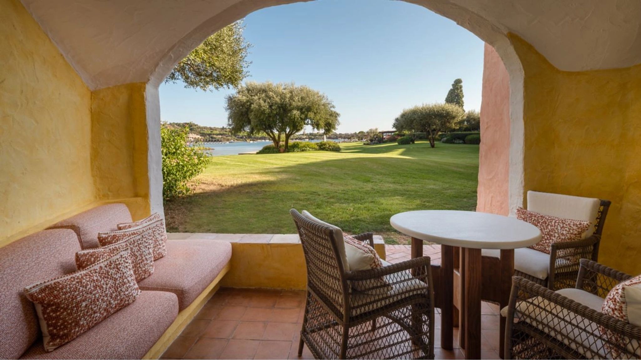 Contemporary Junior Suite King Sea View Terrace suite com terraço - terraço mobiliado - terraço privativo